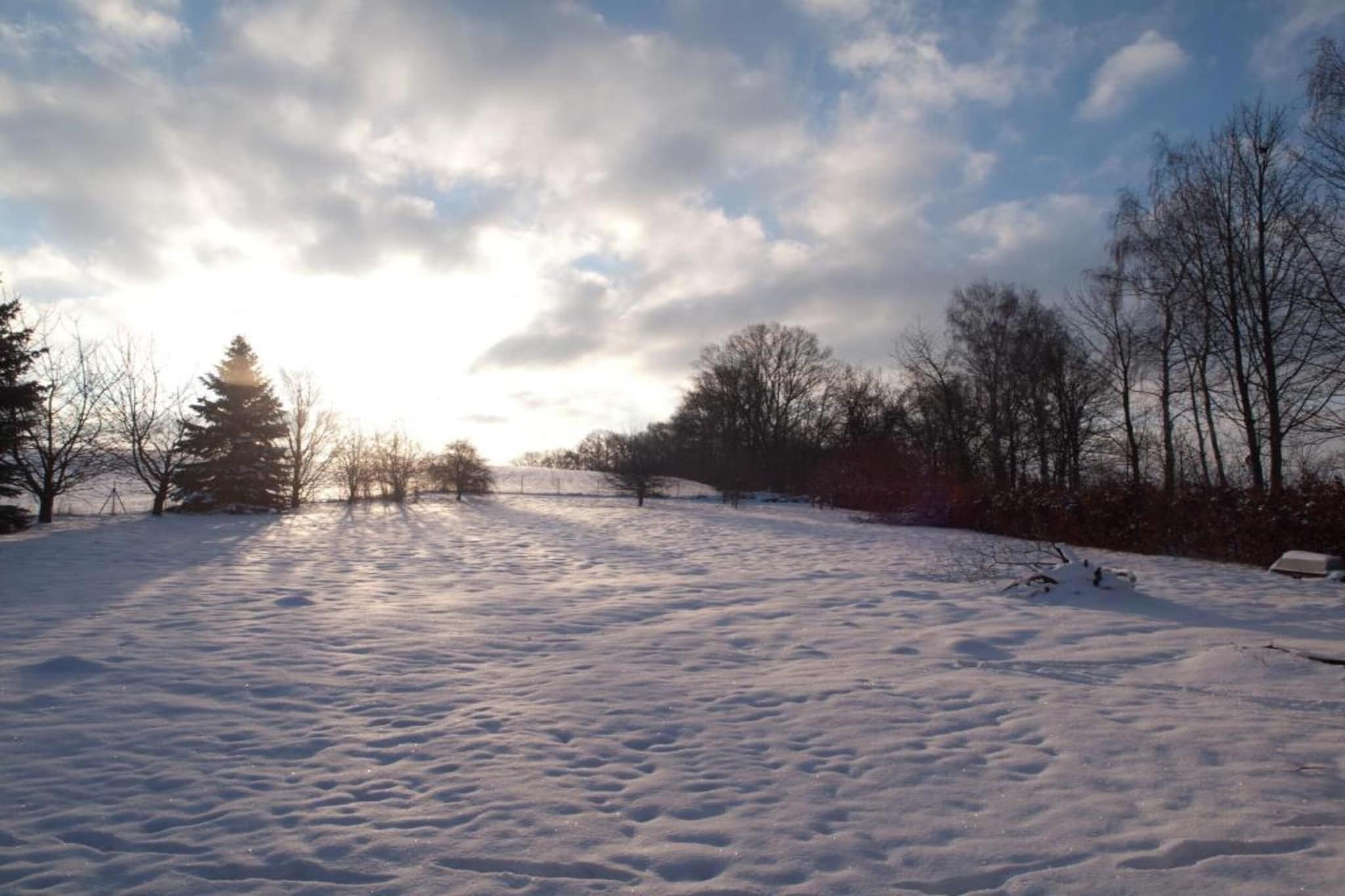 Vogtland-Gebiet Winter 20 km