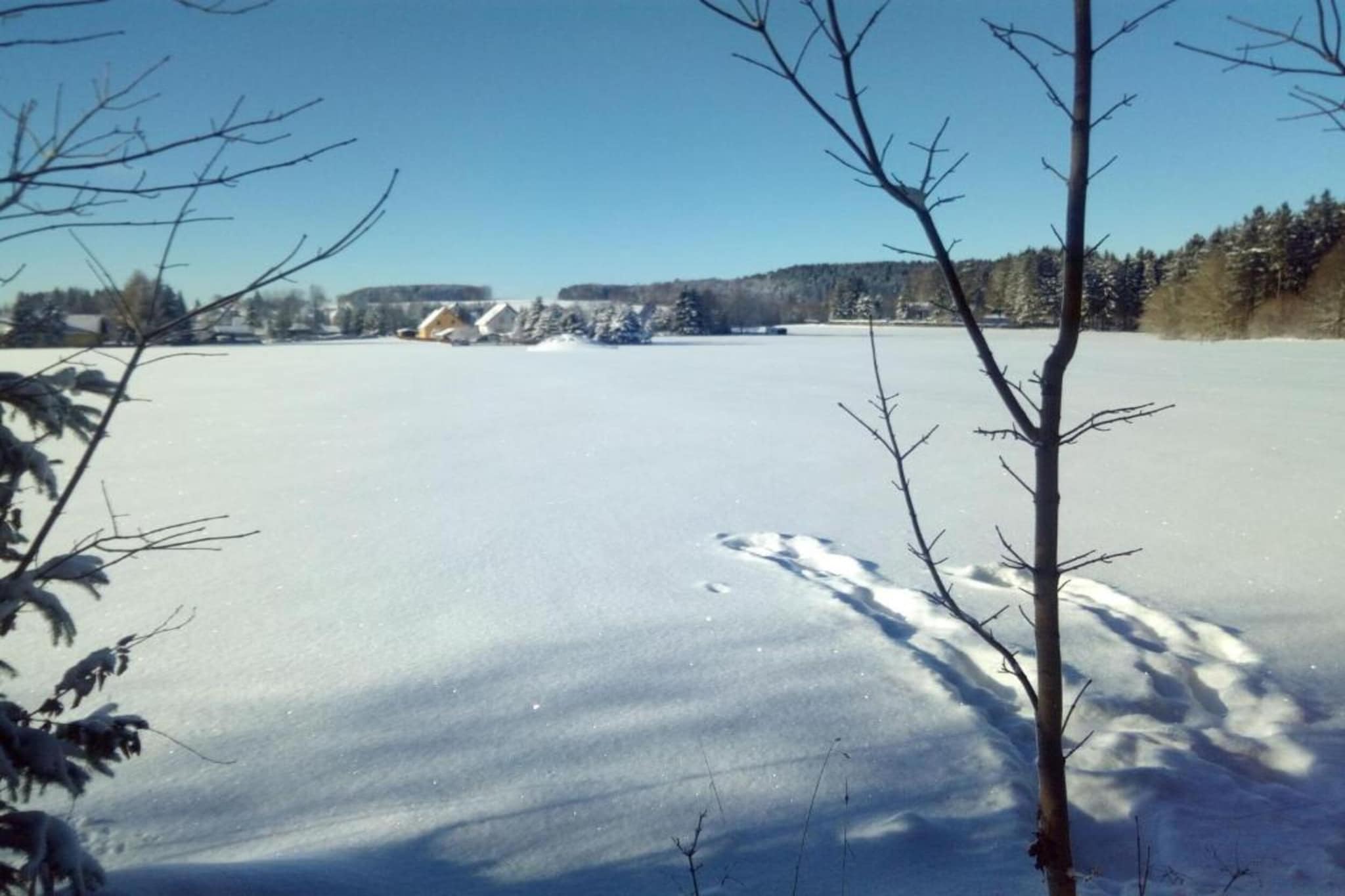 Vogtland-Gebiet Winter 20 km