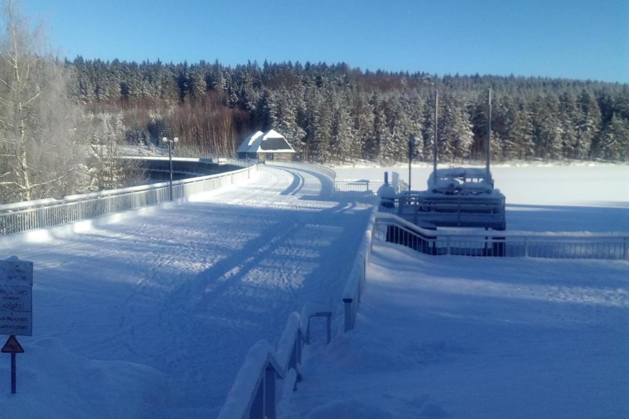 Vogtland-Gebiet Winter 20 km