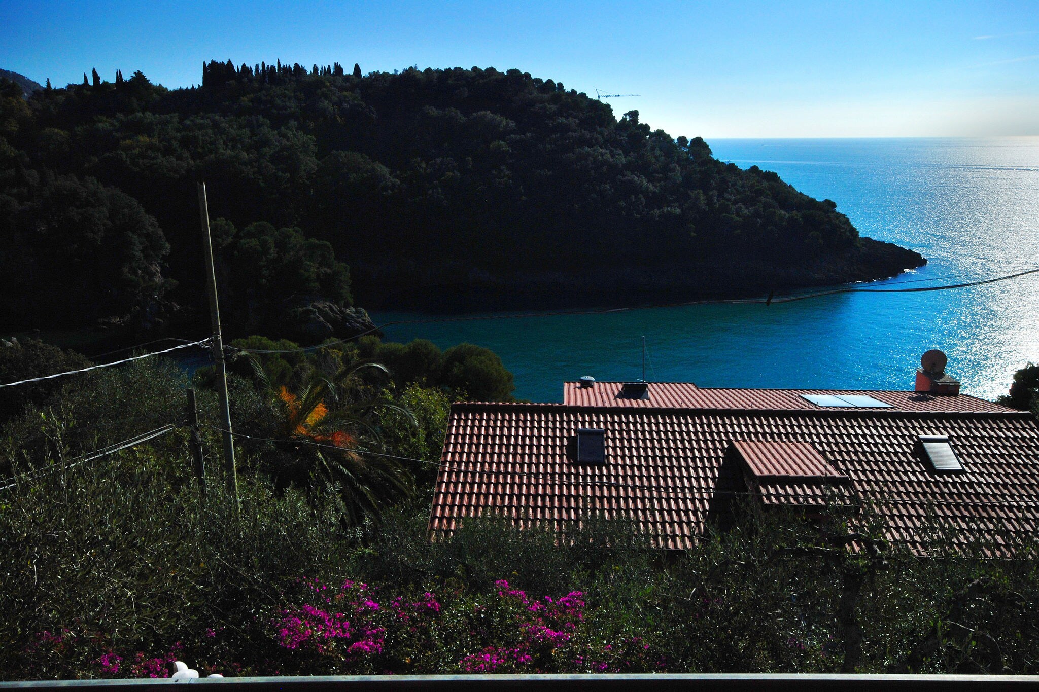 Heerlijk vakantiehuis in Lerici met zeezicht