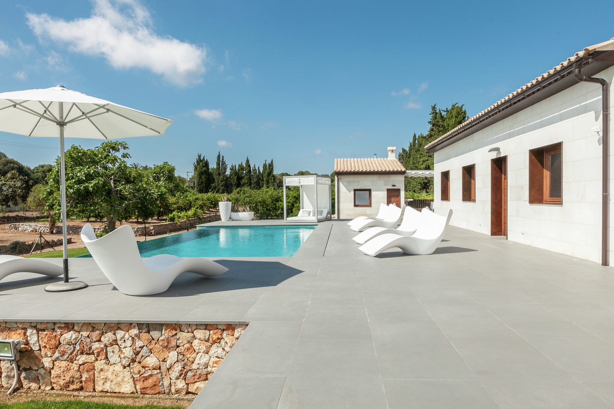 Modern Landhuis in Muro met privézwembad en airconditioning