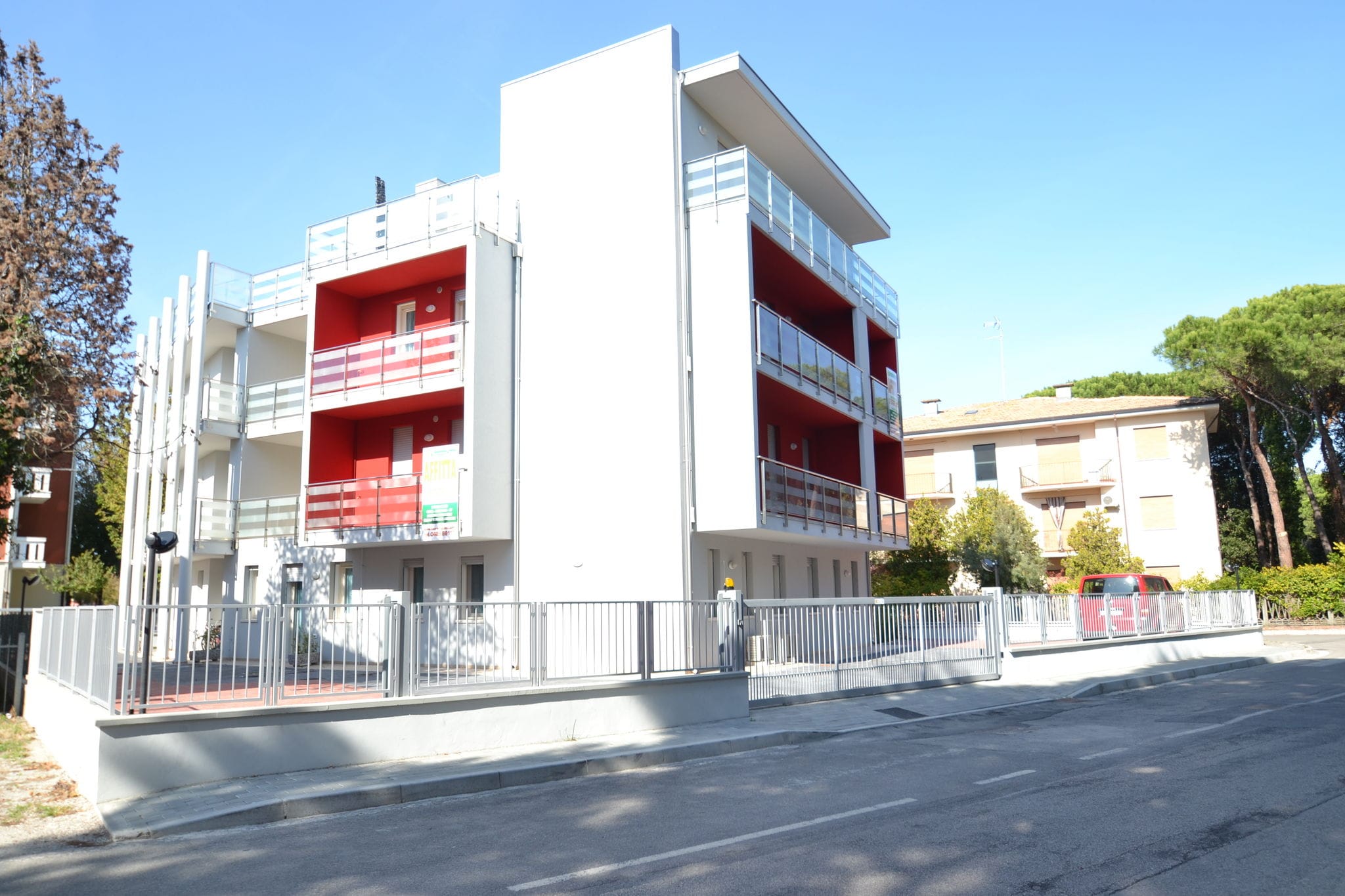 Mooi appartement in Rosolina Mare met een balkon