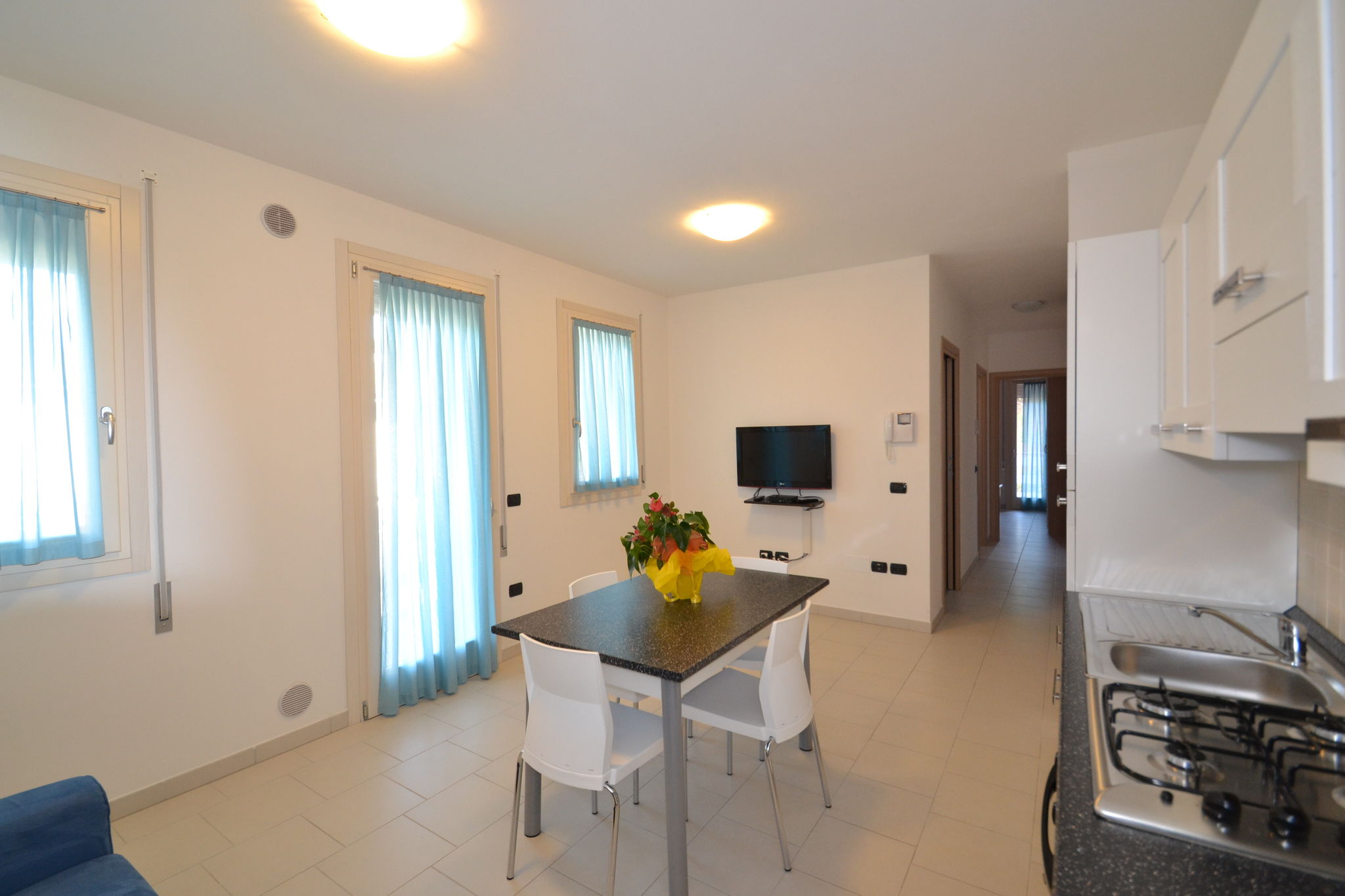 Appartement 5 personnes avec balcon situé à Rosolina Mare