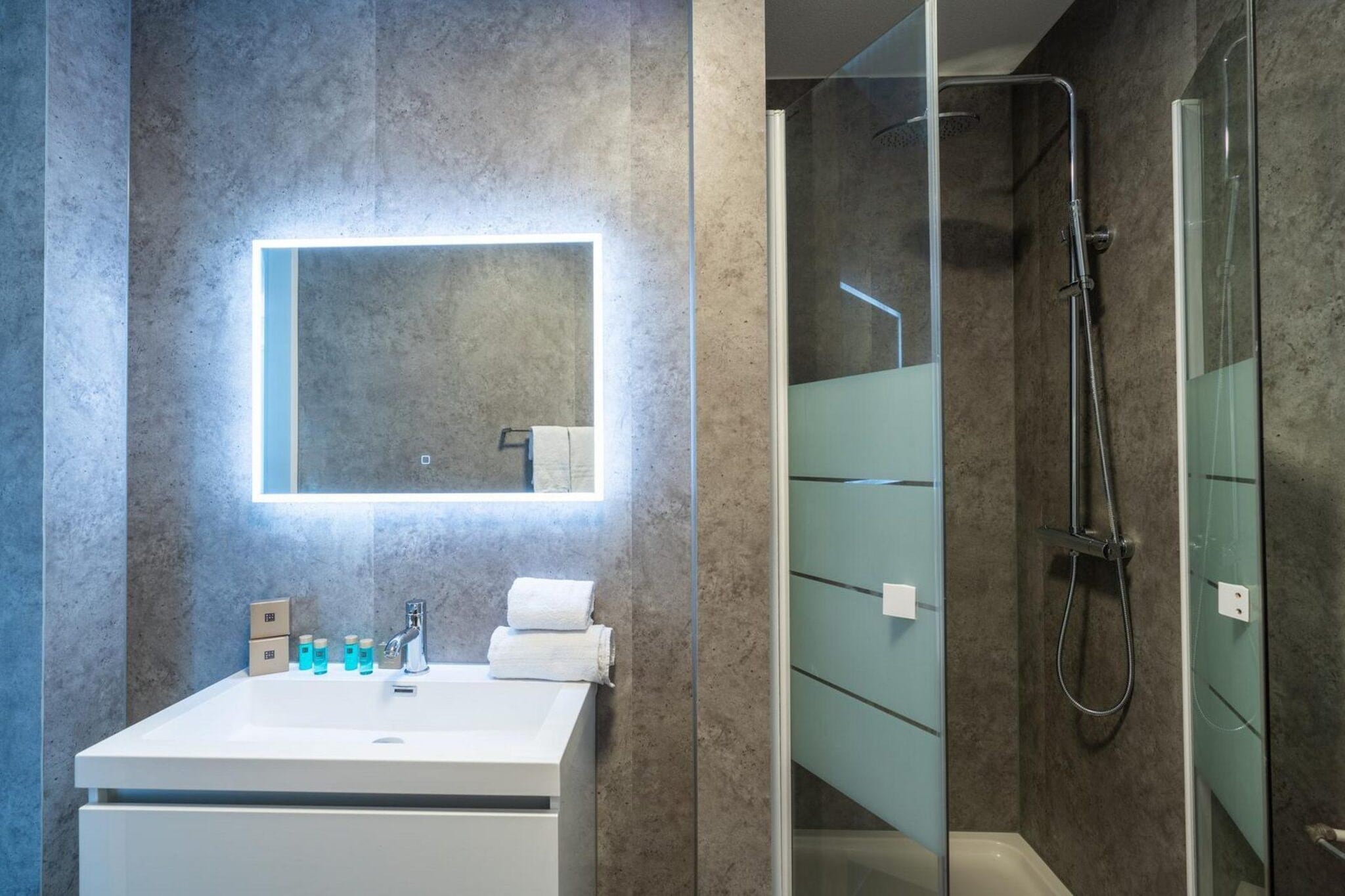 Appartement Deluxe 4 personen - Badezimmer