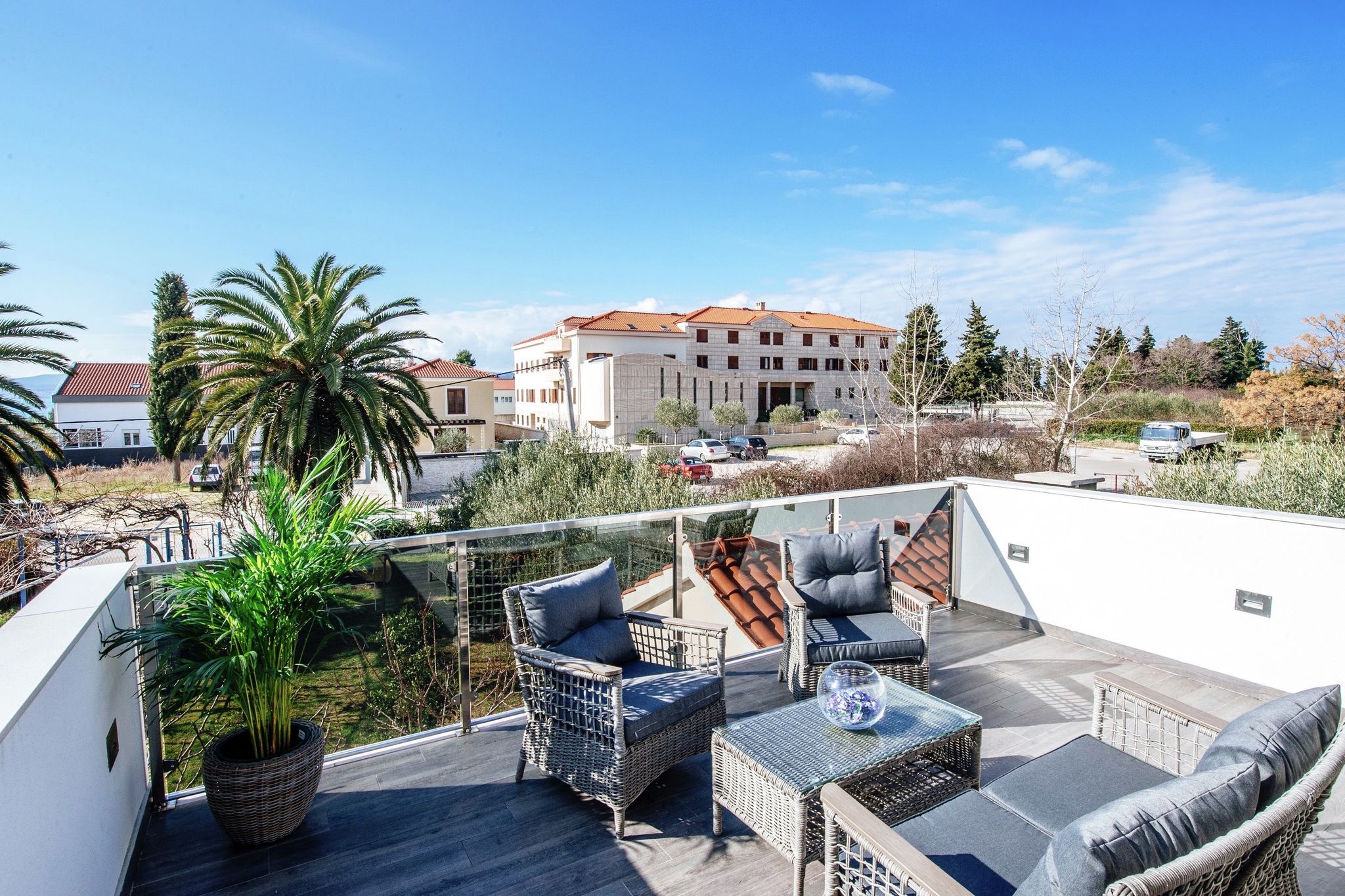 Luxuriöse Ferienwohnung in Zadar mit Garten