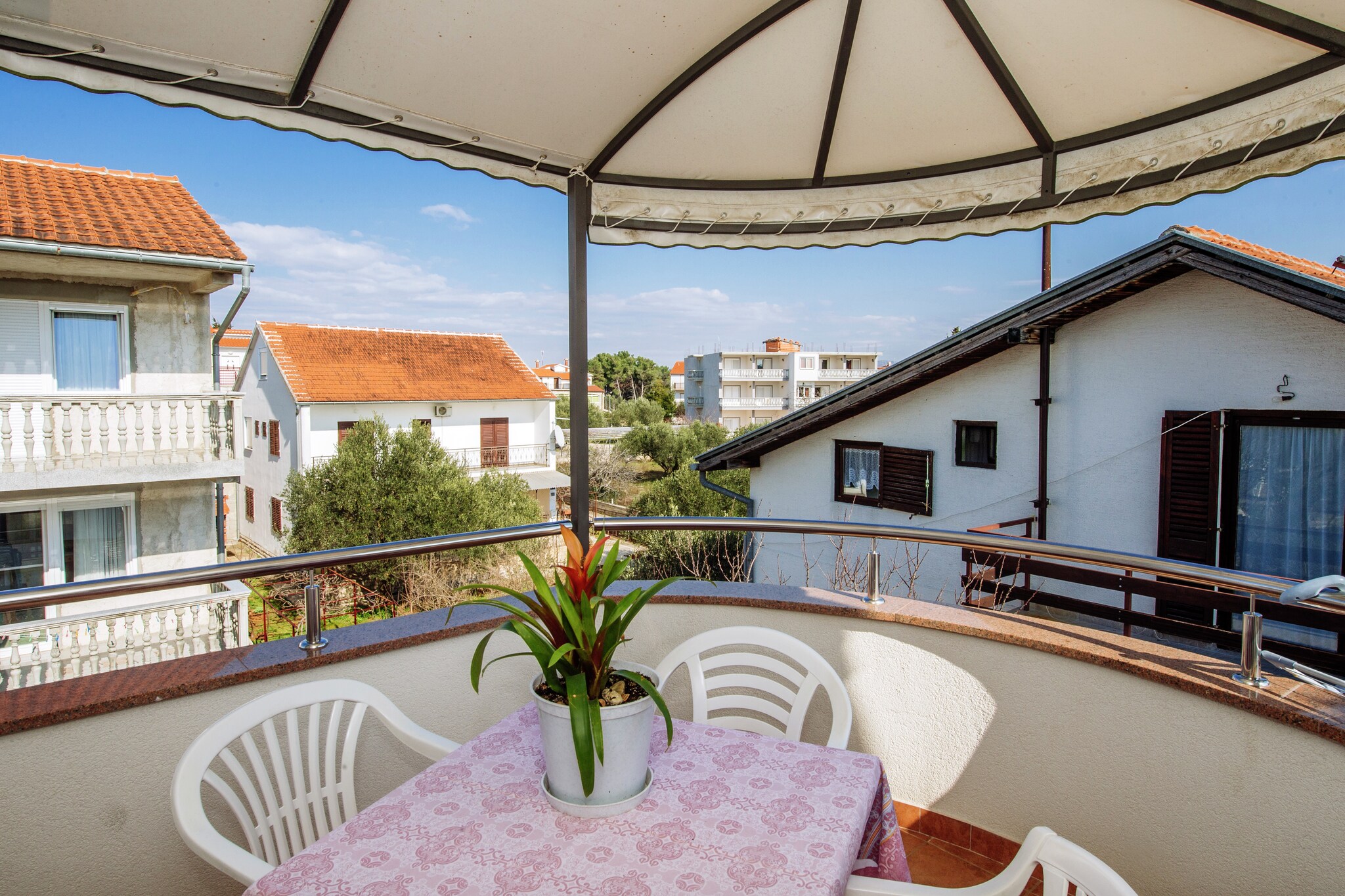 Waterfront apartment Moretti - Terrasbalkon