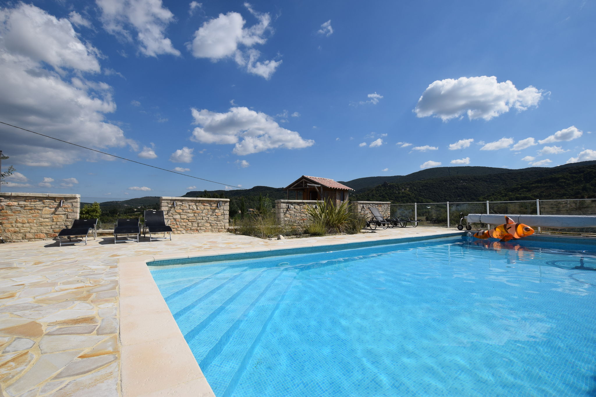 Tasteful holiday home with annexe in a beautiful location with private pool