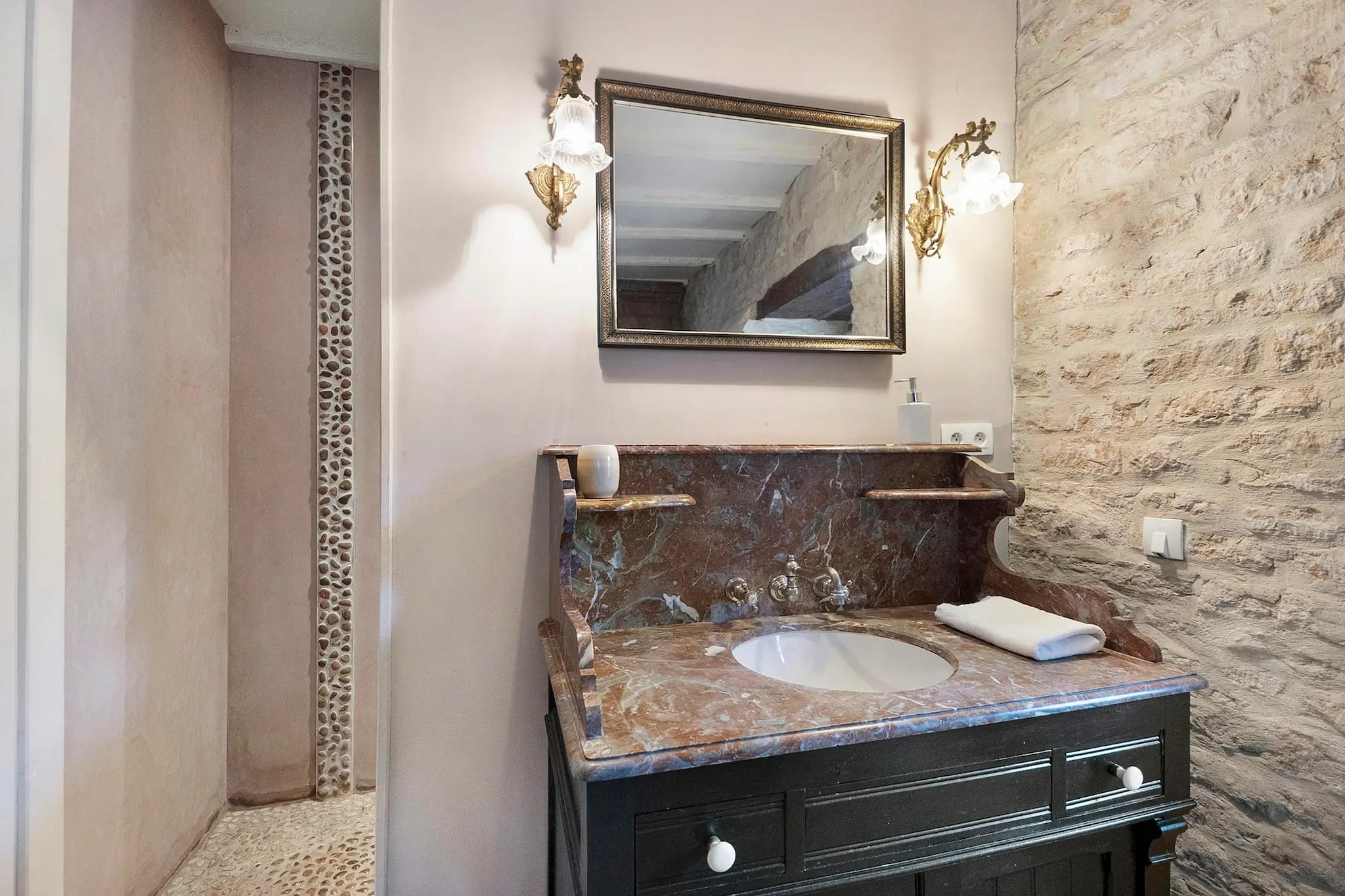 Domaine de luxe 12 pers - Badkamer