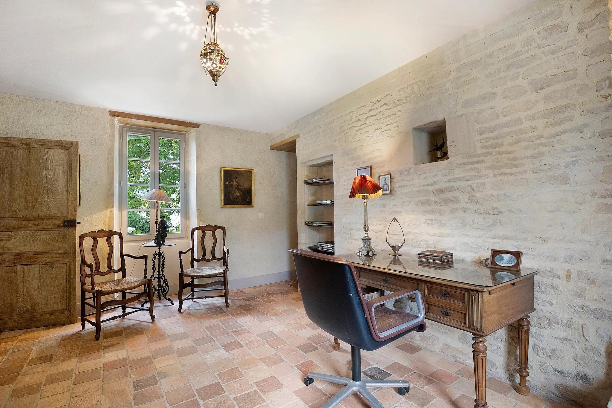Domaine de luxe 12 pers - Woonkamer