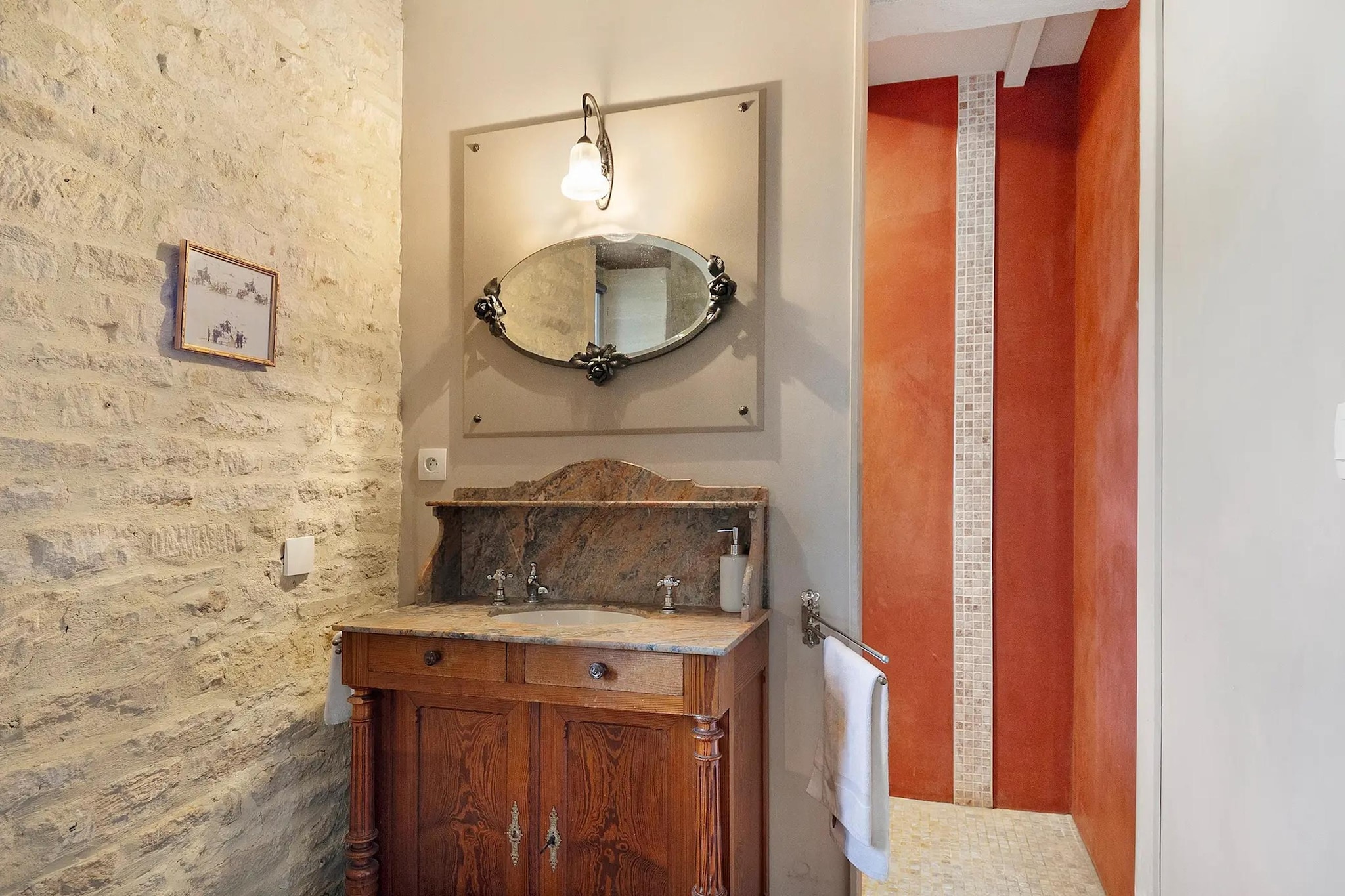 Domaine de luxe 12 pers - Badkamer