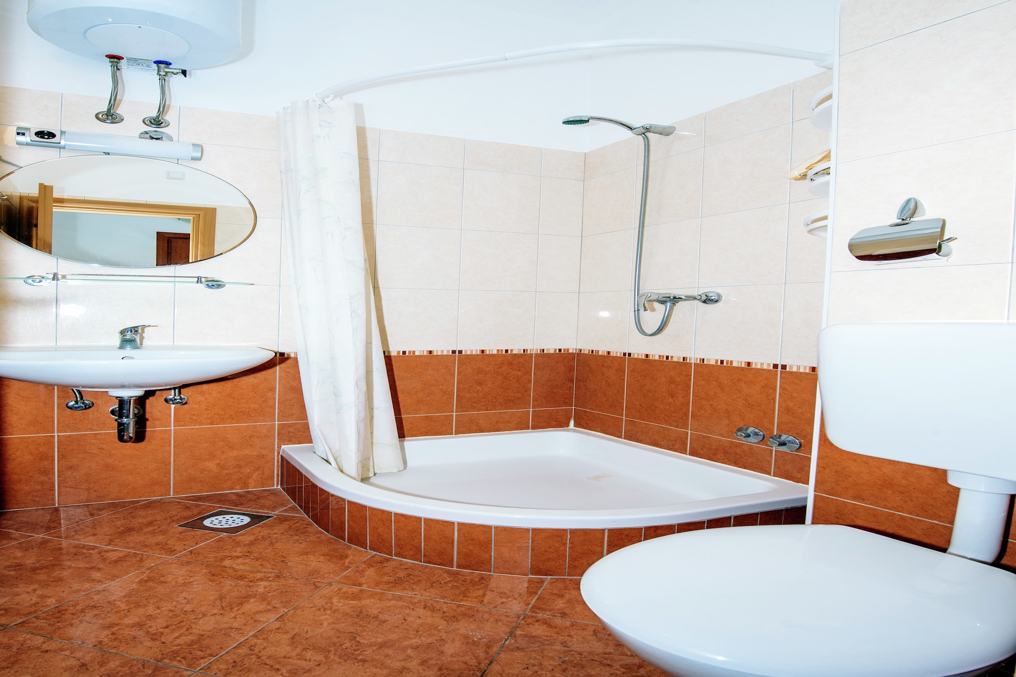 Sea side apartment Moretti - Badkamer
