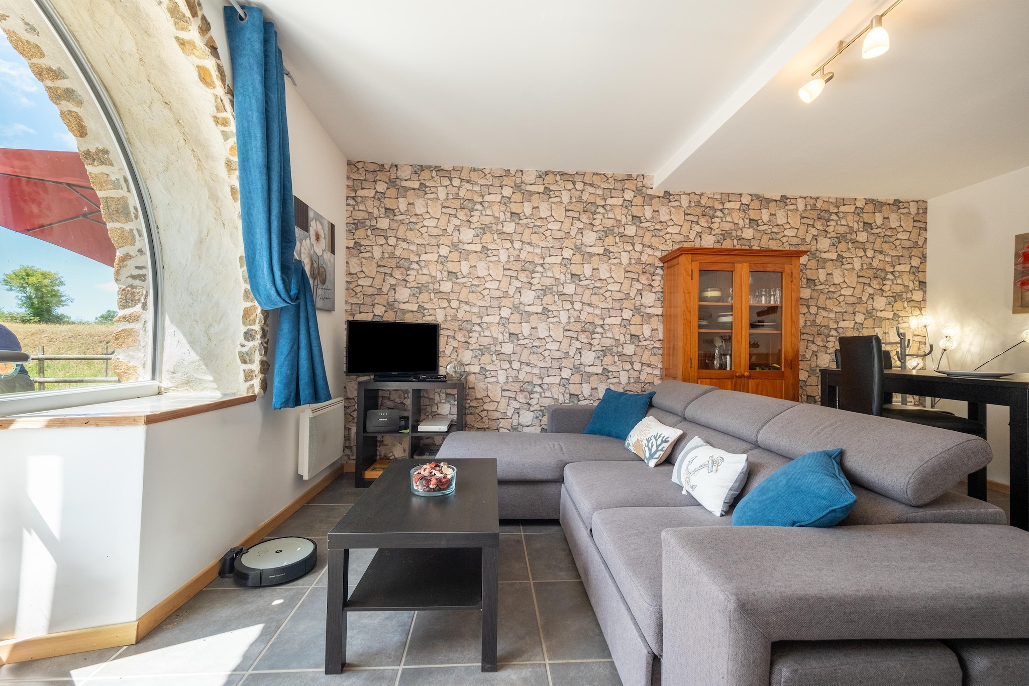 Maison de vacances - BRAINVILLE - Woonkamer