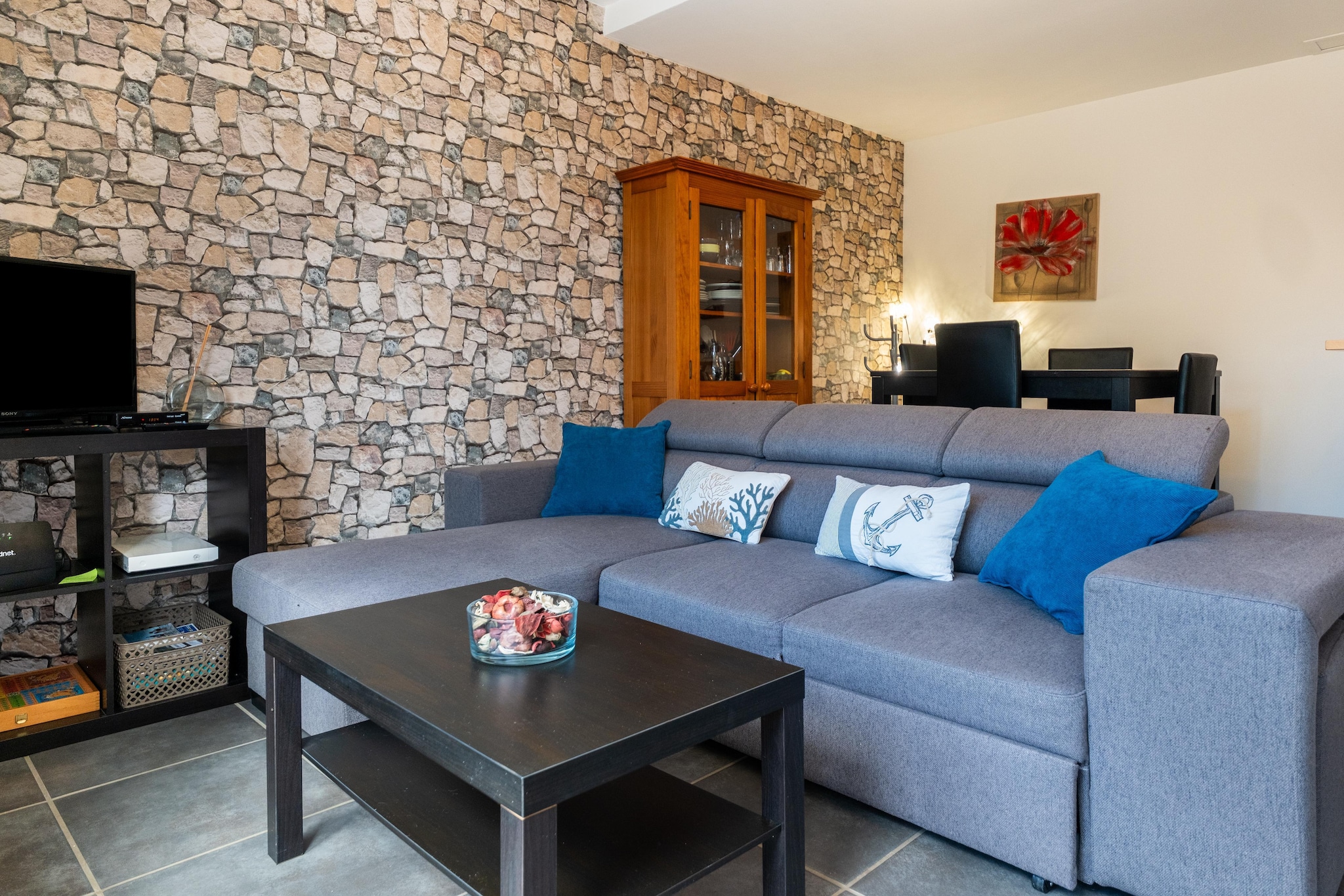 Maison de vacances - BRAINVILLE - Woonkamer