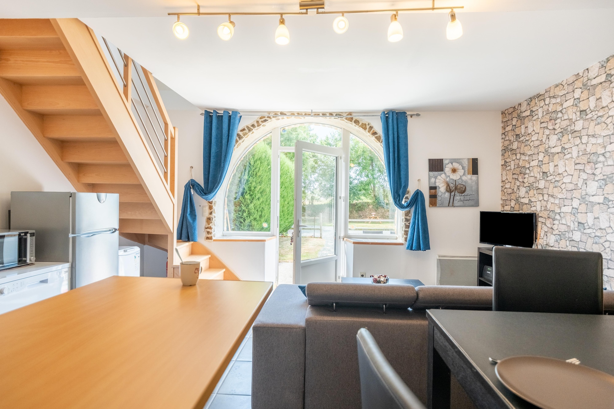 Maison de vacances - BRAINVILLE - Woonkamer