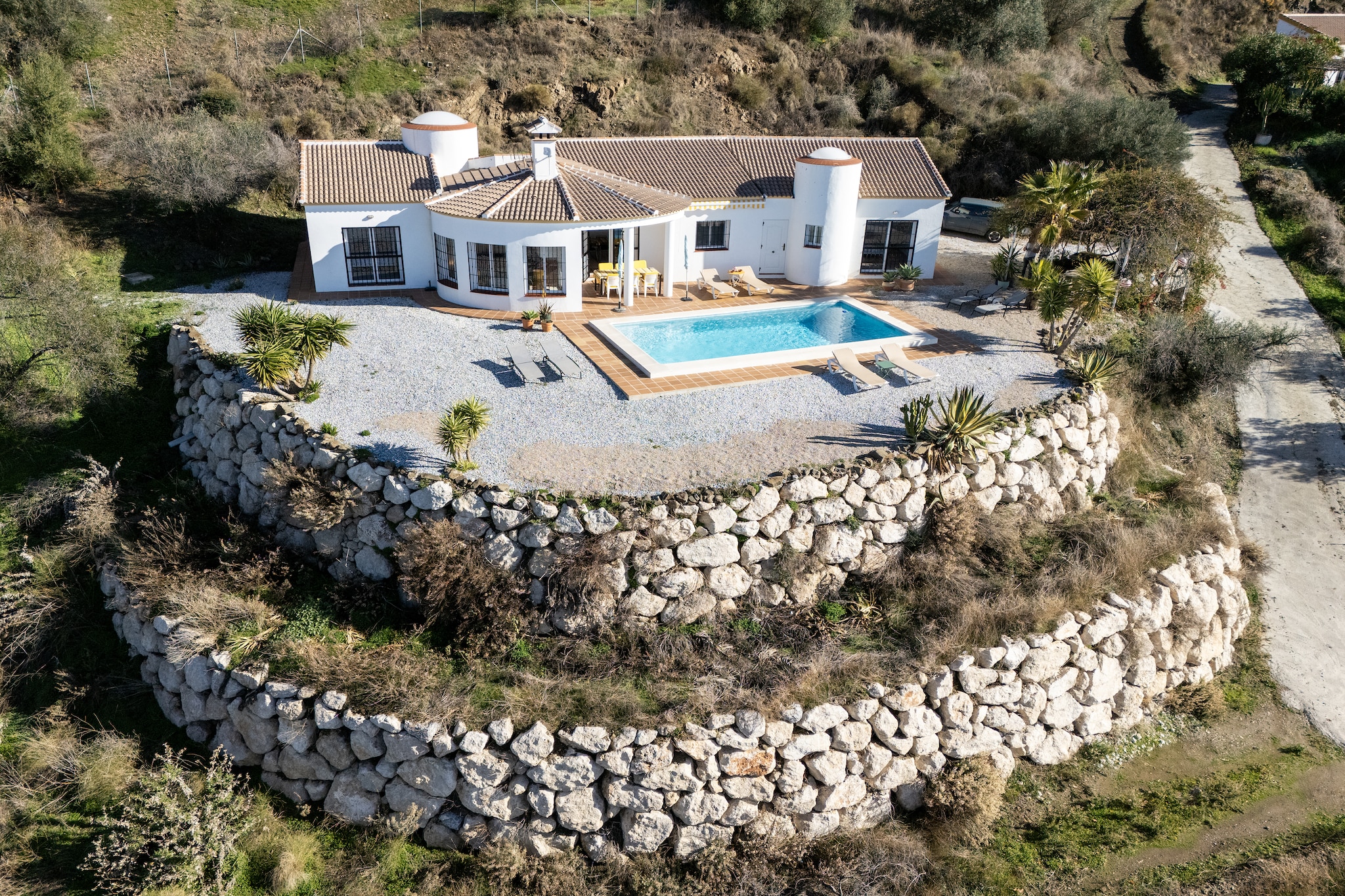 Villa La Beata-Buitenkant zomer