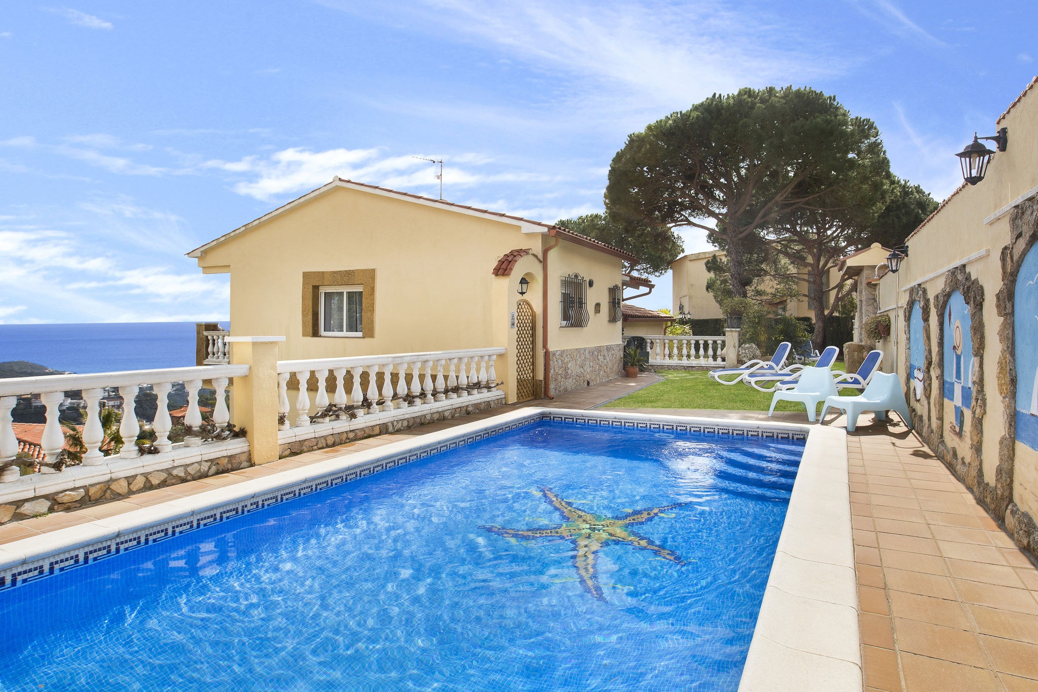 Serene villa in Lloret de Mar met privézwembad