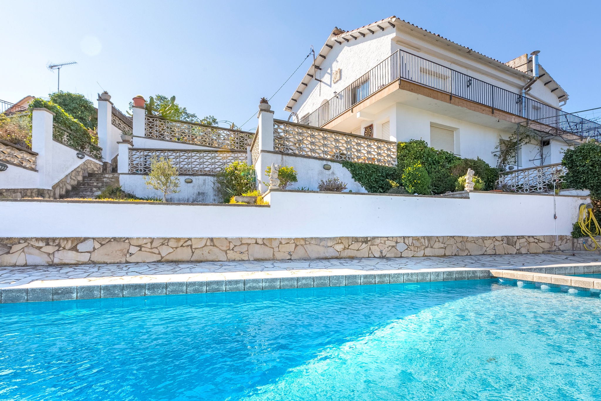 Villa sereine avec piscine à Lloret de Mar