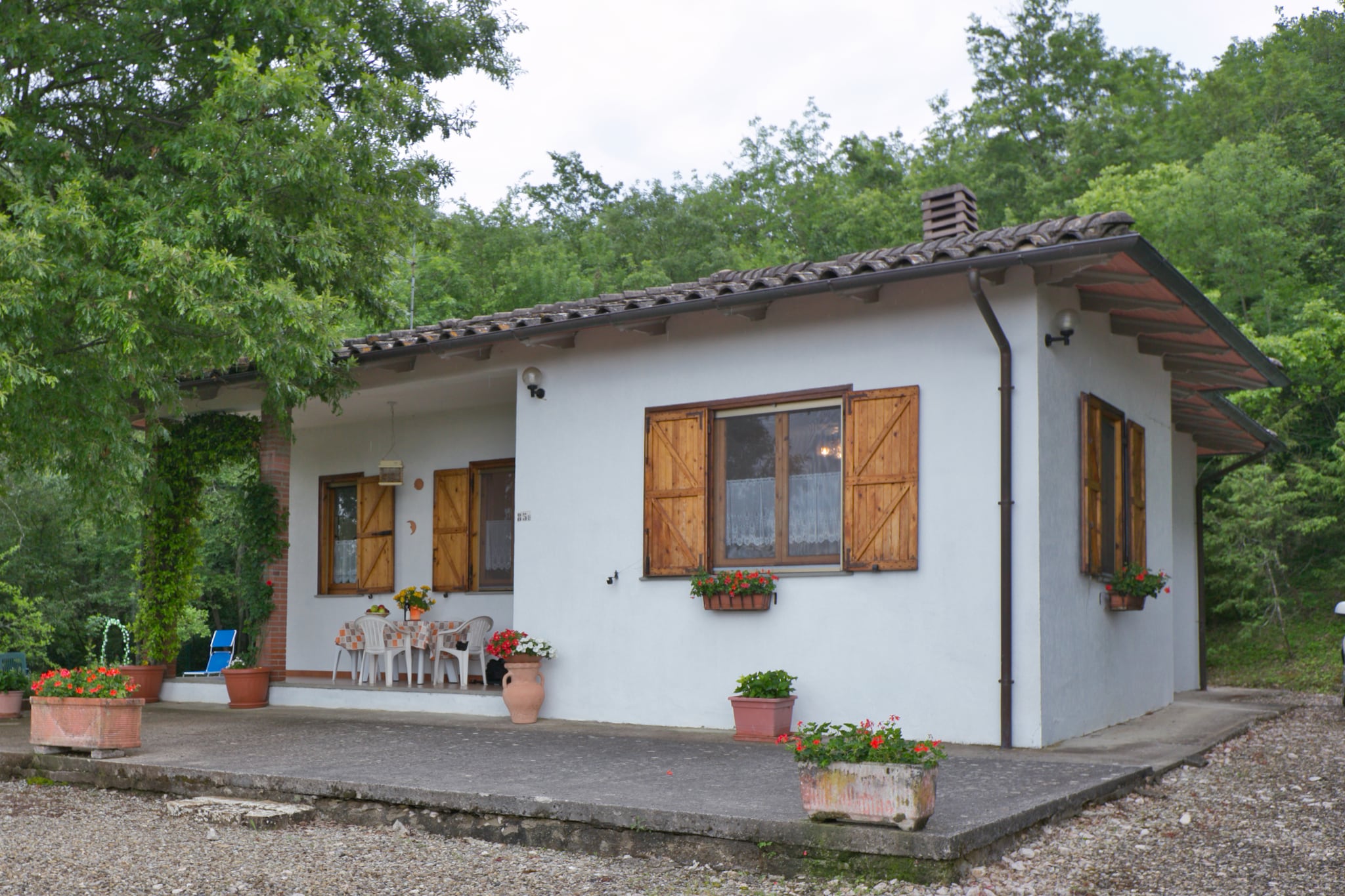 Casa Fiori - I Geranei-Buitenkant zomer