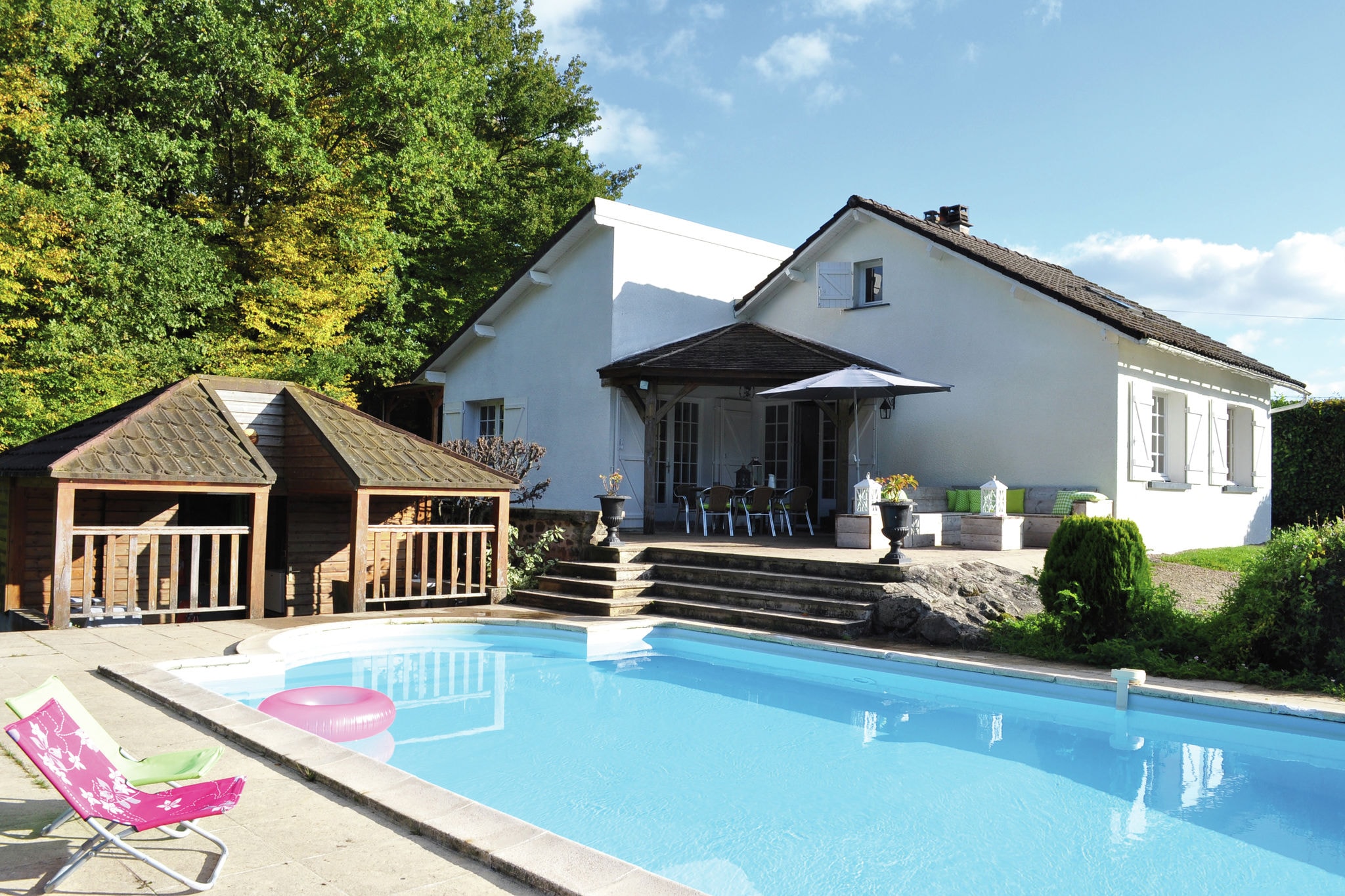 Holiday home in Dun-les-Places with private pool