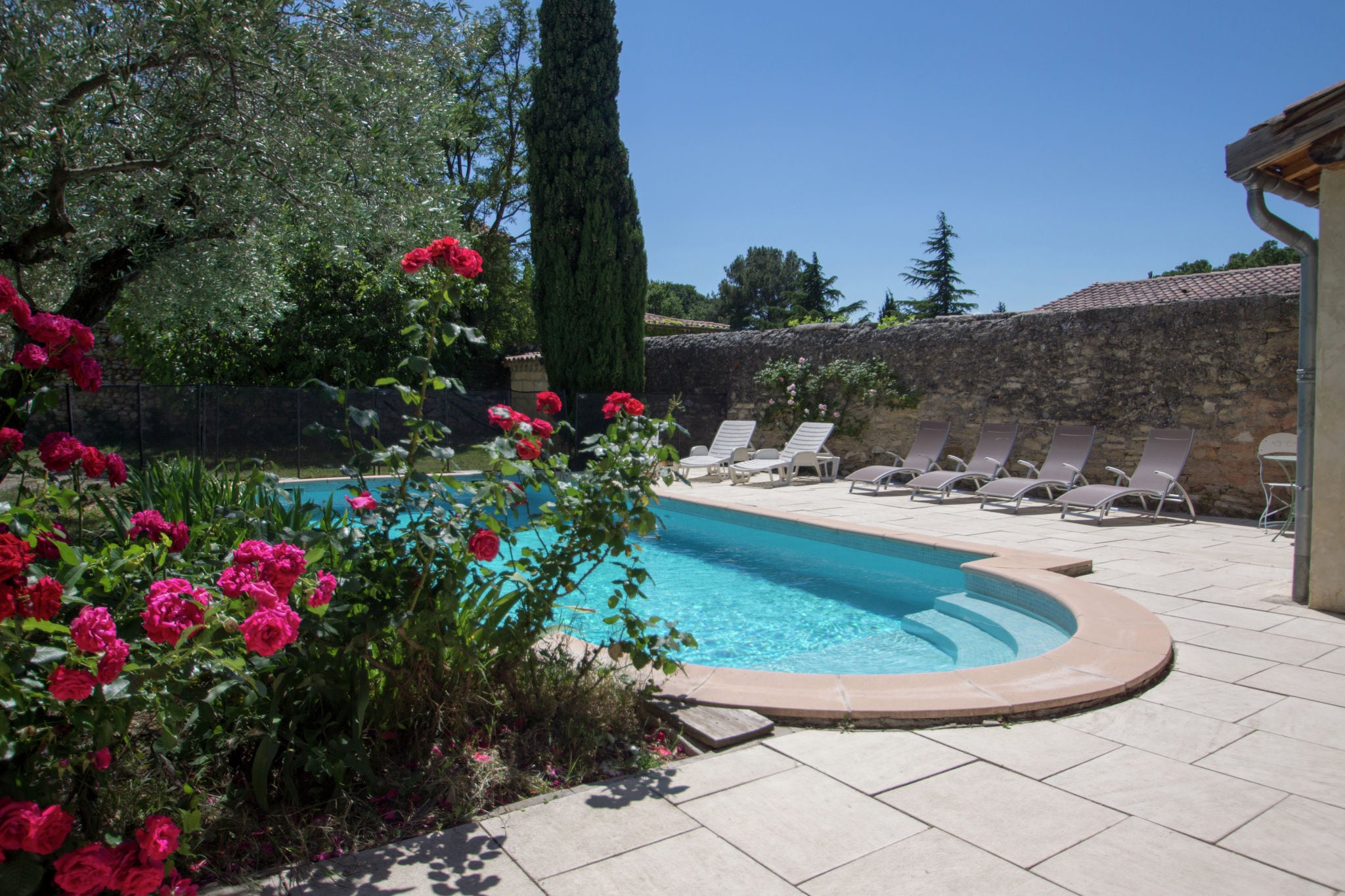 Maison de maître à Fournès avec piscine privée