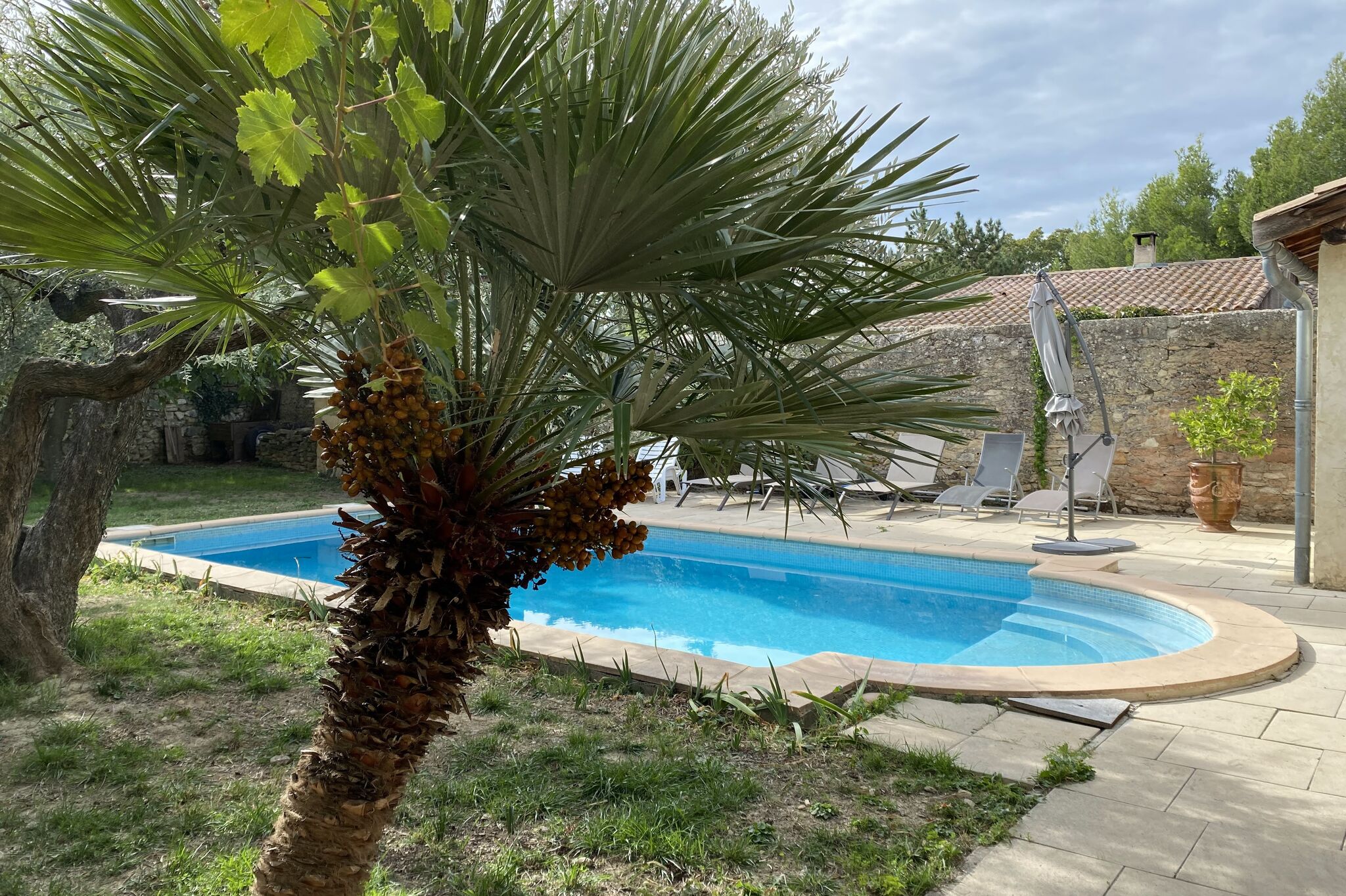 Herrenhaus in Fournès mit eigenem Pool