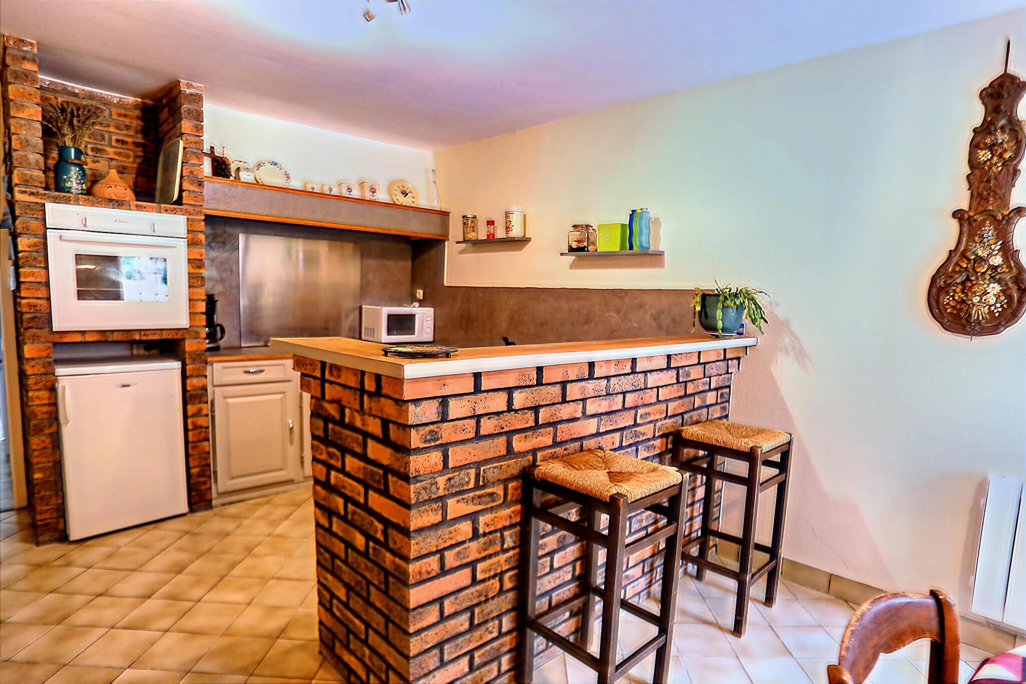Set in the peaceful village of Montaigu-les-Bois, this comfortable 3-bedroom cottage offers a warm and authentic Normandy experience. With stone walls, beamed ceilings, and an antique tiled floor, the home blends rustic charm with modern convenience. It accommodates up to 6 guests, with 2 double bedrooms and a childrenâ€™s bunk room.

Enjoy open views over the fields from your private garden, complete with lawn, terrace, garden furniture, and barbecueâ€”perfect for relaxing evenings. The renovated kitchen includes a breakfast nook, microwave, food processor, and bar-top cooking area, while the living room features a fireplace, TV, DVD, and CD player.

Located in the heart of La Mancheâ€™s top attractions, you're just 8 km from Villedieu-les-PoÃªles, 4 km from Hambye Abbey, and within 30â€“45 km of Granville, Mont-Saint-Michel, and St Martin-de-BrÃ©hal beach. Nearby activities include horse riding, cycling, tennis, golf, and fishing, with shops and restaurants close by.

The cottage shares a fenced 1100 mÂ² property with only one other house and includes a swing for children. Whether you're exploring Normandyâ€™s coast or enjoying quiet countryside moments, this home offers a cozy and well-connected retreat.

A utilities & service fee of EUR 60,00 will be required closer to your checkin date. You will receive a separate communication with the payment link. The utilities & service fee ensures a smooth stay and covers any additional services such as cleaning, service charges, consumption, damages or any additional charges incurred during the stay.