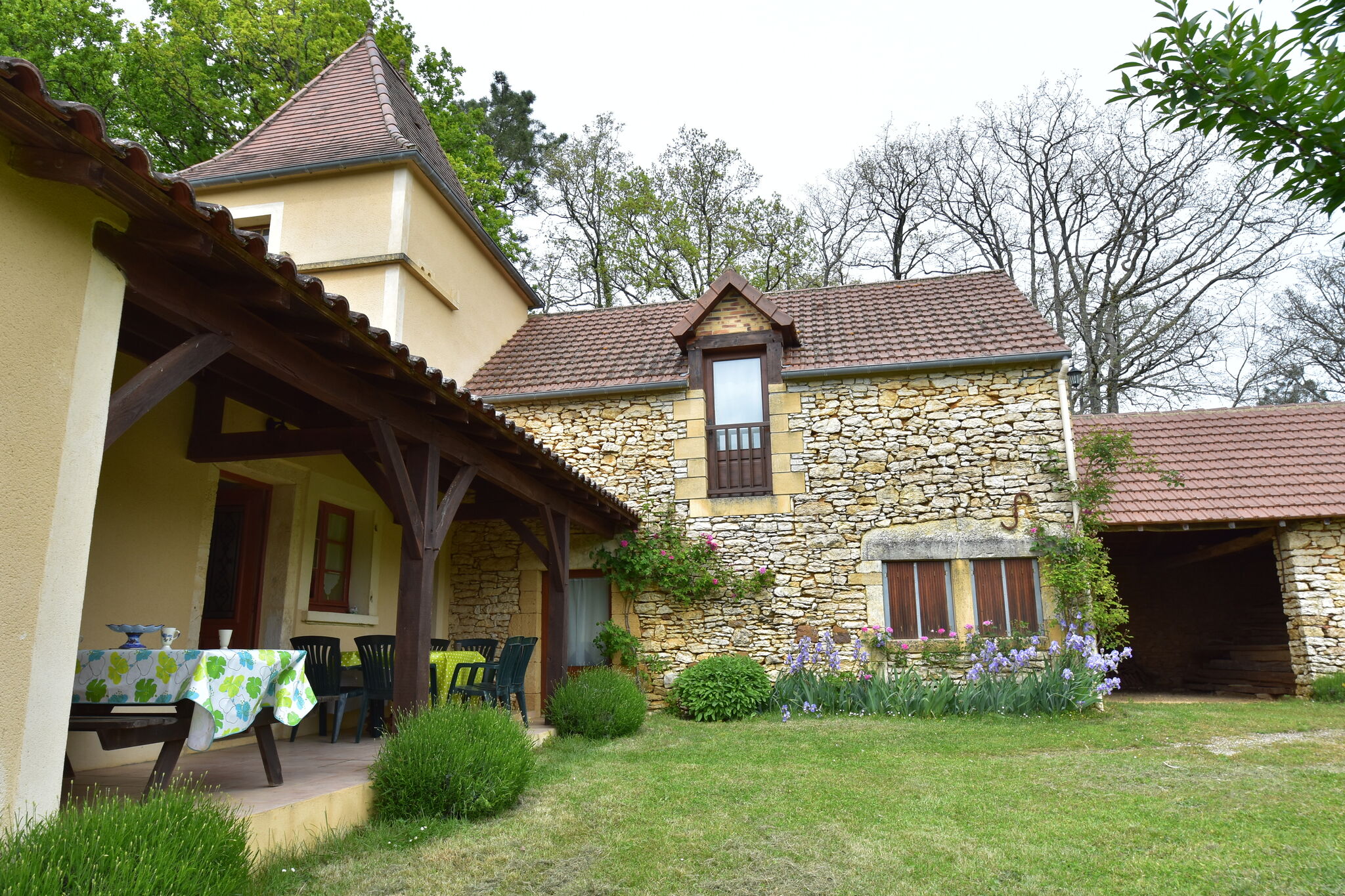 Gemütliches Ferienhaus in Cazals, Frankreich; eigener Garten