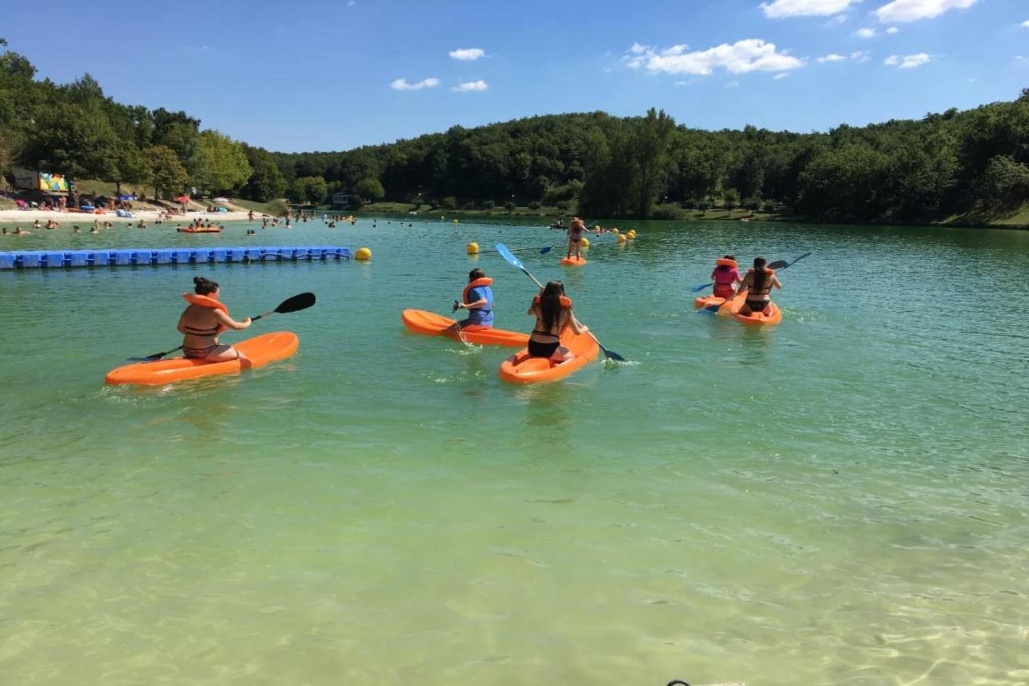 Villa d'Estienne-Gebieden zomer 5km