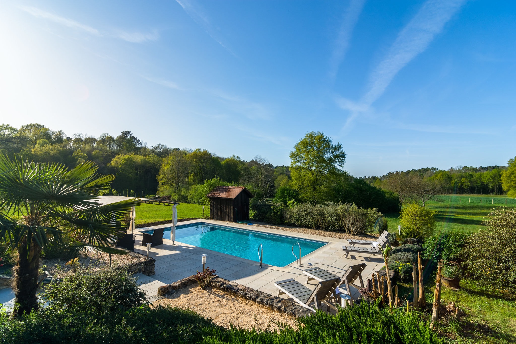 Huge Holiday Home in Aquitaine with Private Swimming Pool