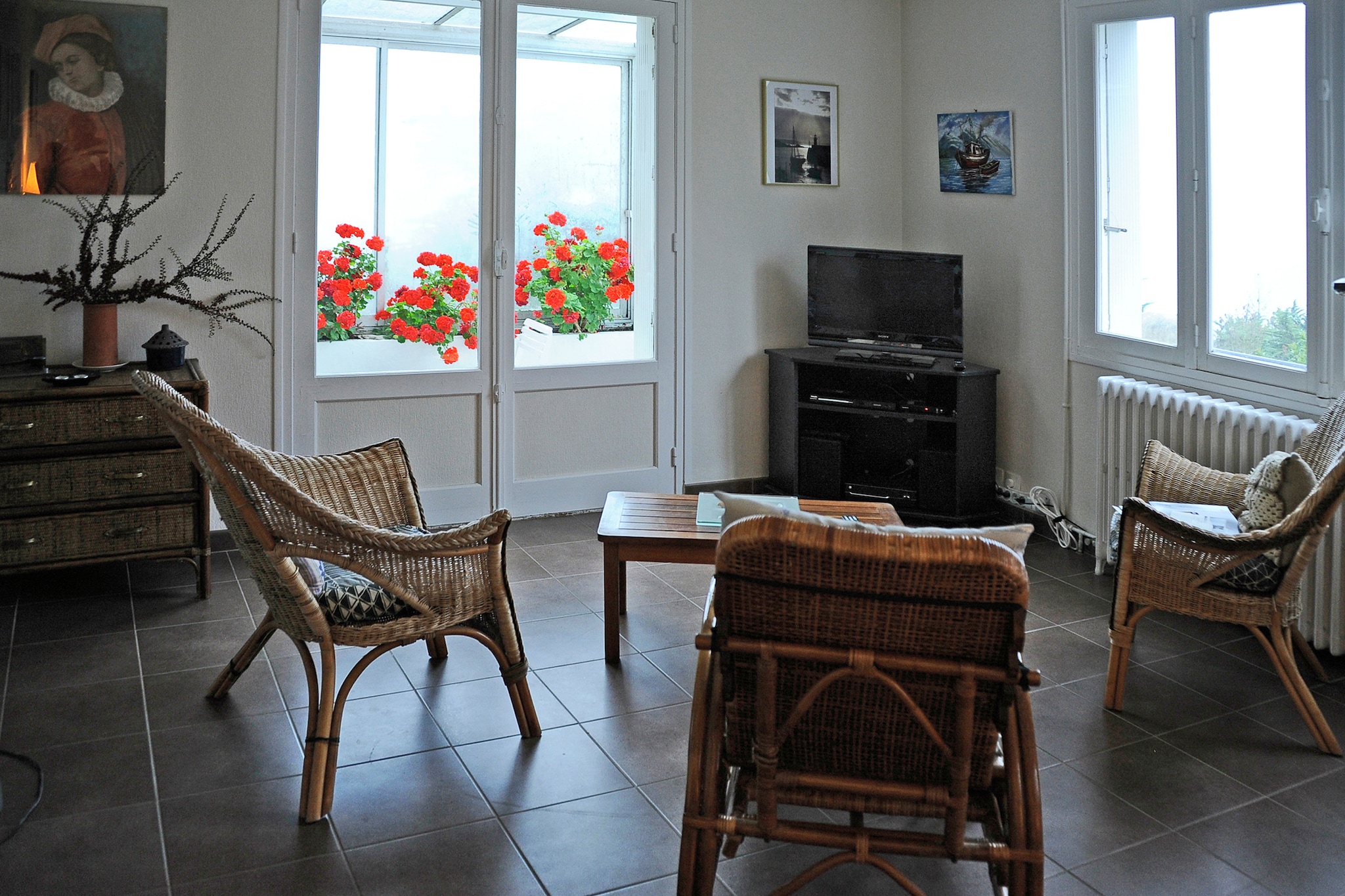 Maison avec vue sur mer-Woonkamer