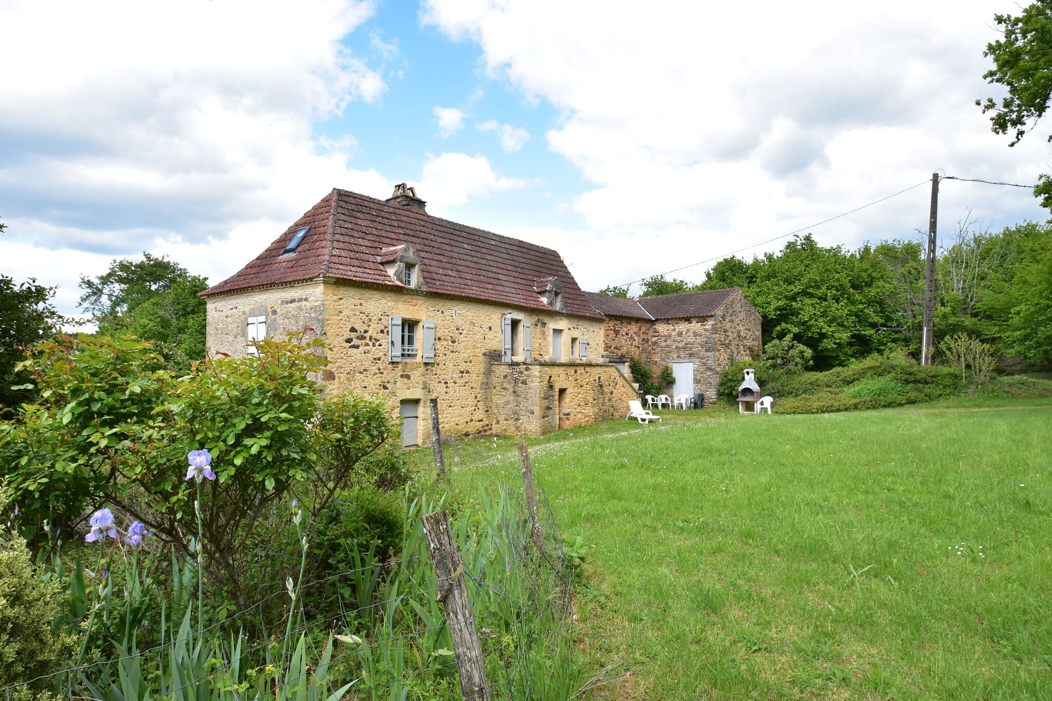 Maison de vacances à Villefranche-du-Périgord avec jardin