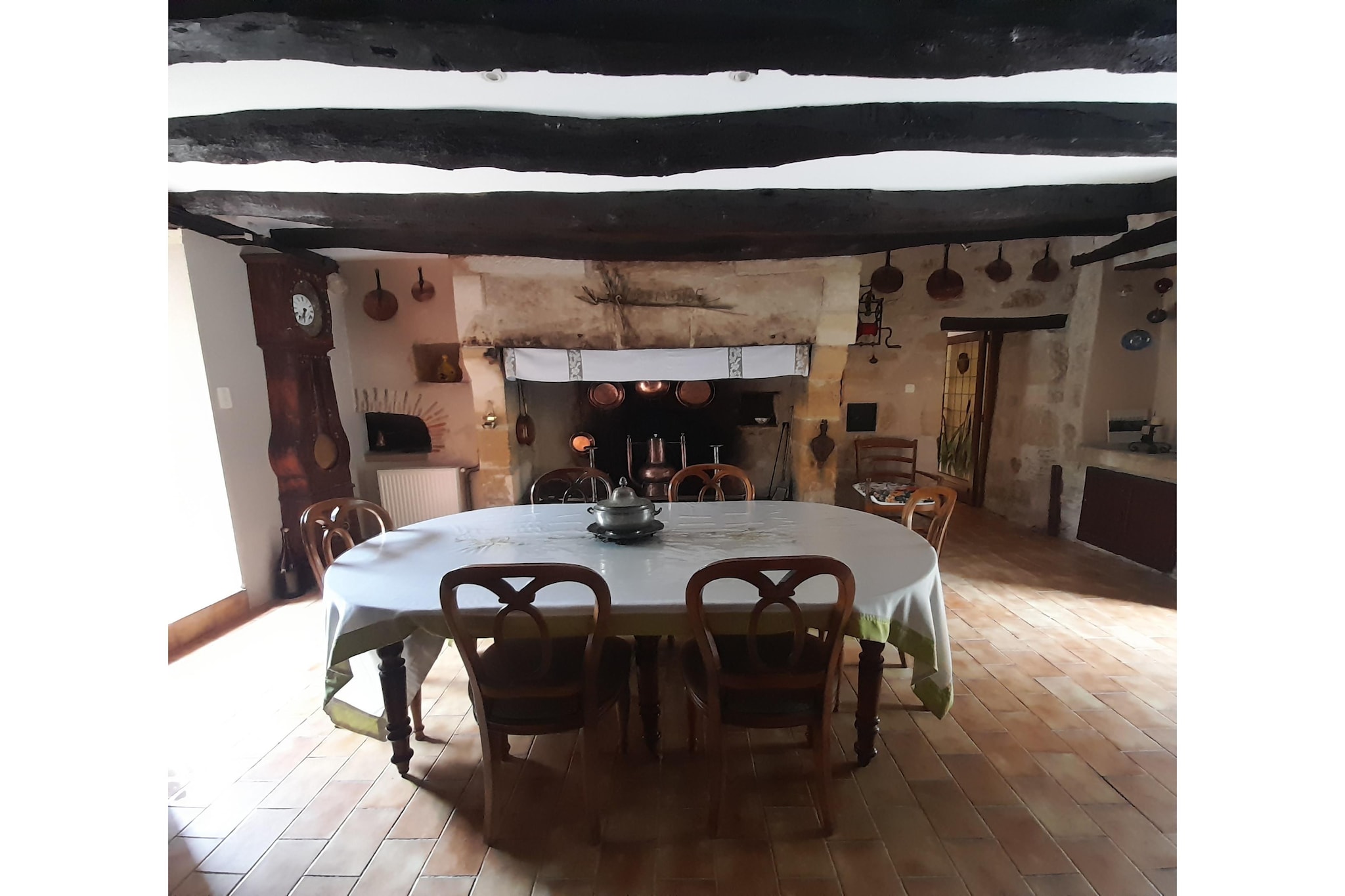 Maison de vacances St Jory las Bloux - Eetkamer