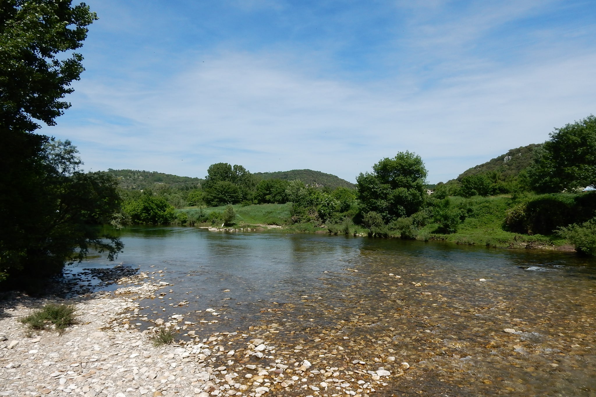 La Bise-Gebiete Sommer 1 km