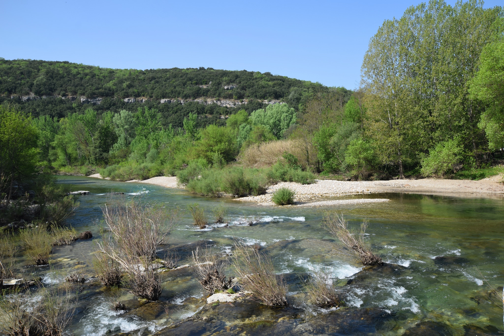 La Bise-Gebiete Sommer 1 km