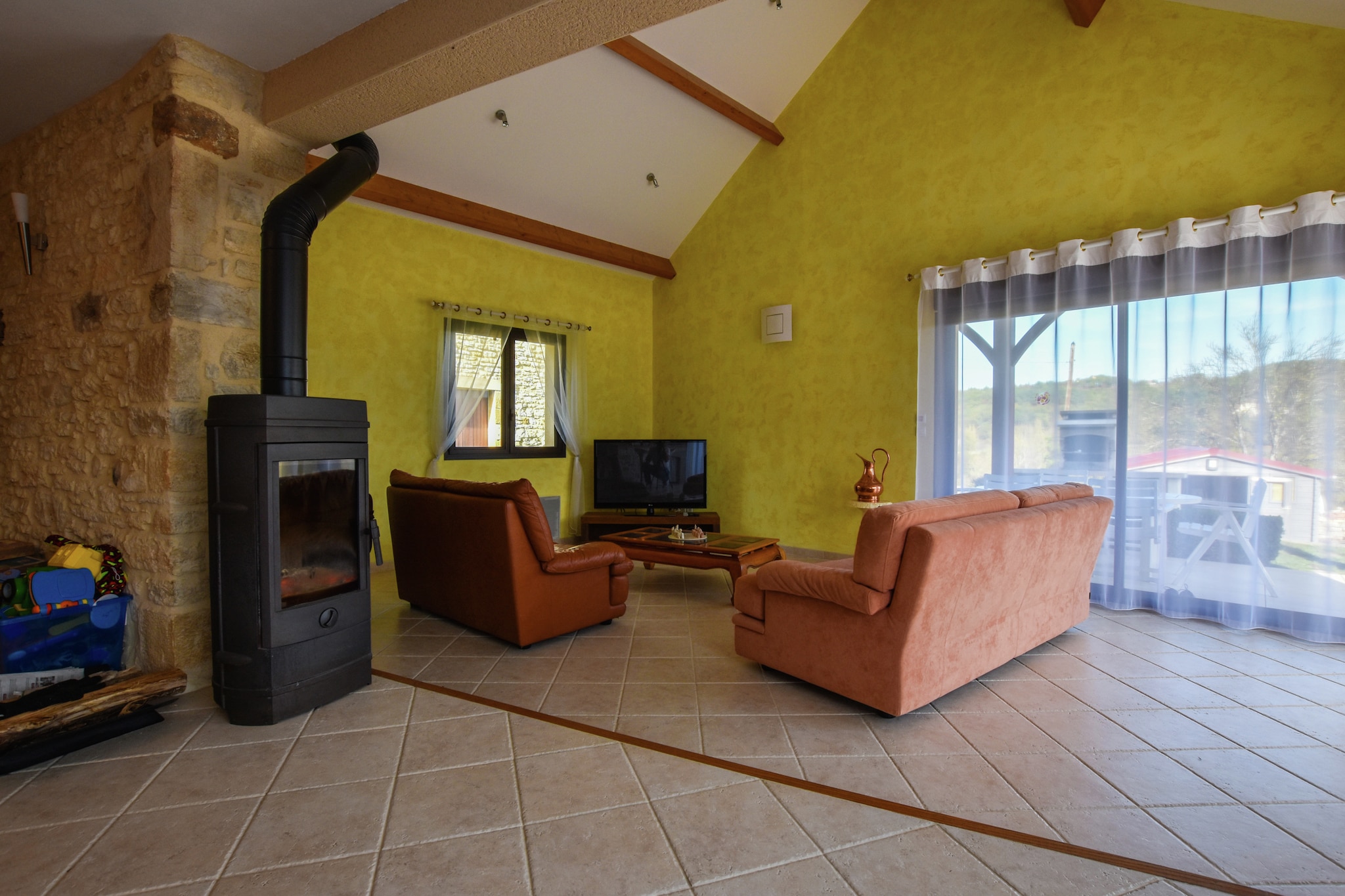 Maison idéale pour les familles - Woonkamer