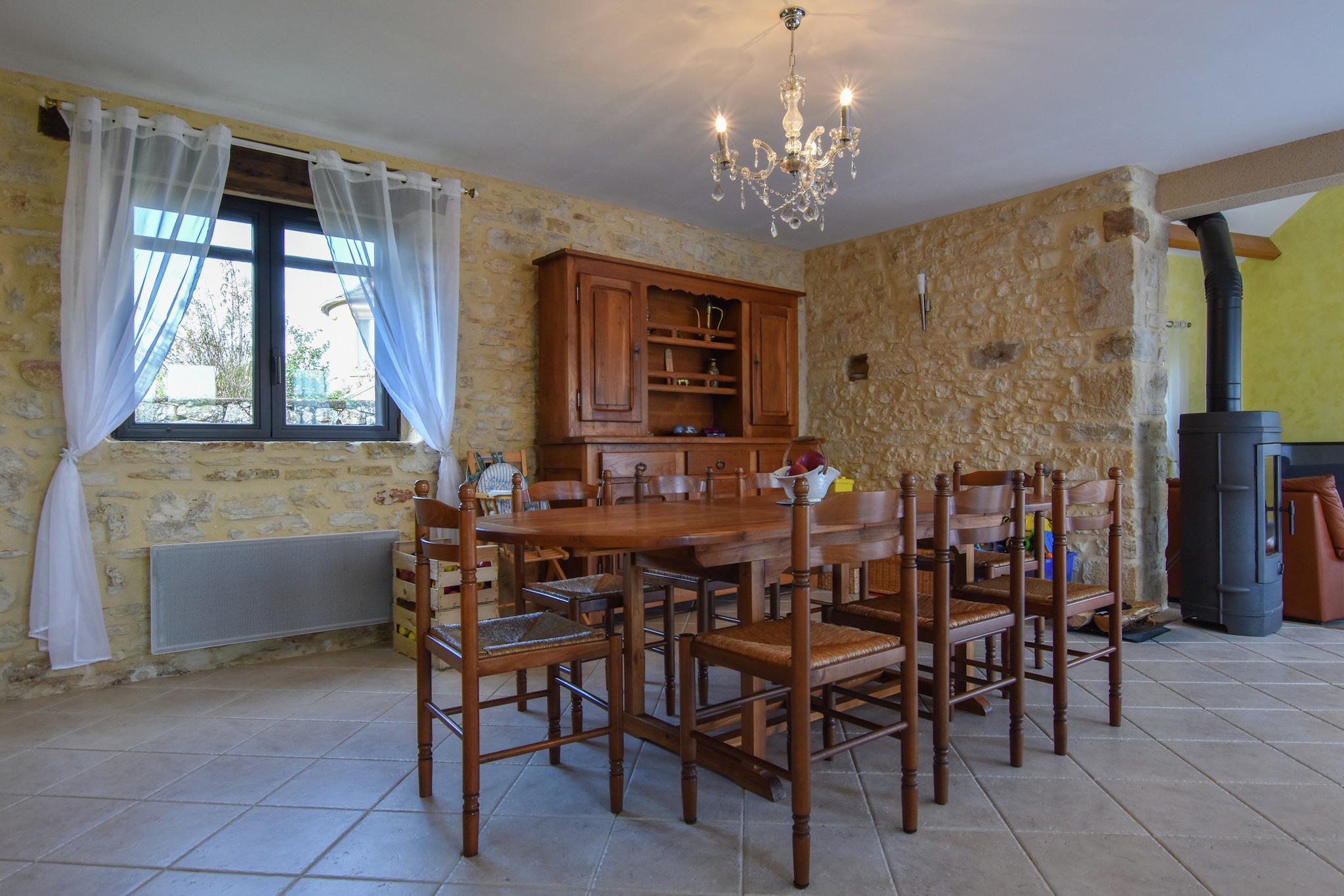 Maison idéale pour les familles - Eetkamer