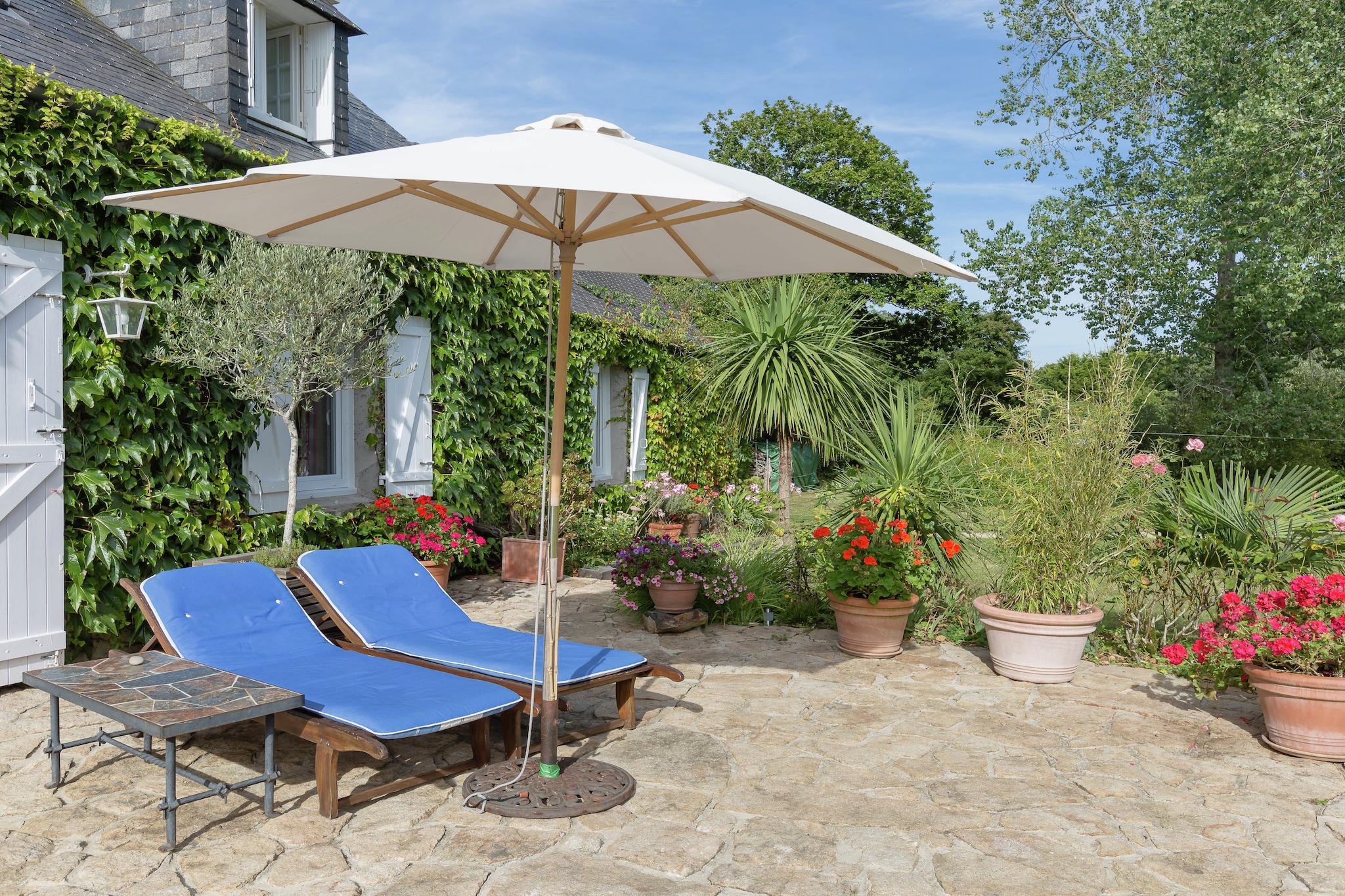 Maison de vacances Landévennec - Terrasbalkon