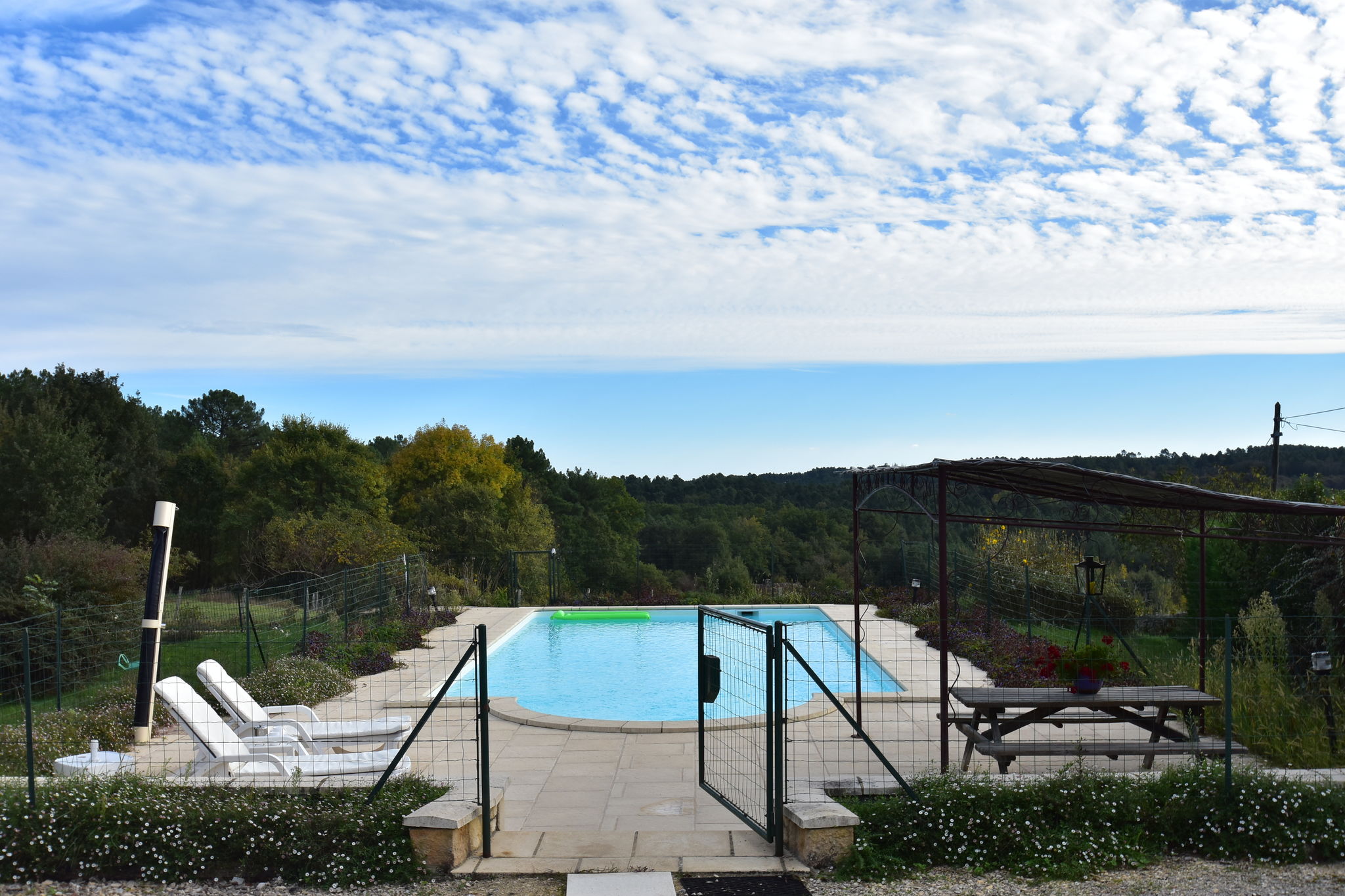 Attractive holiday home in Montcléra with pool