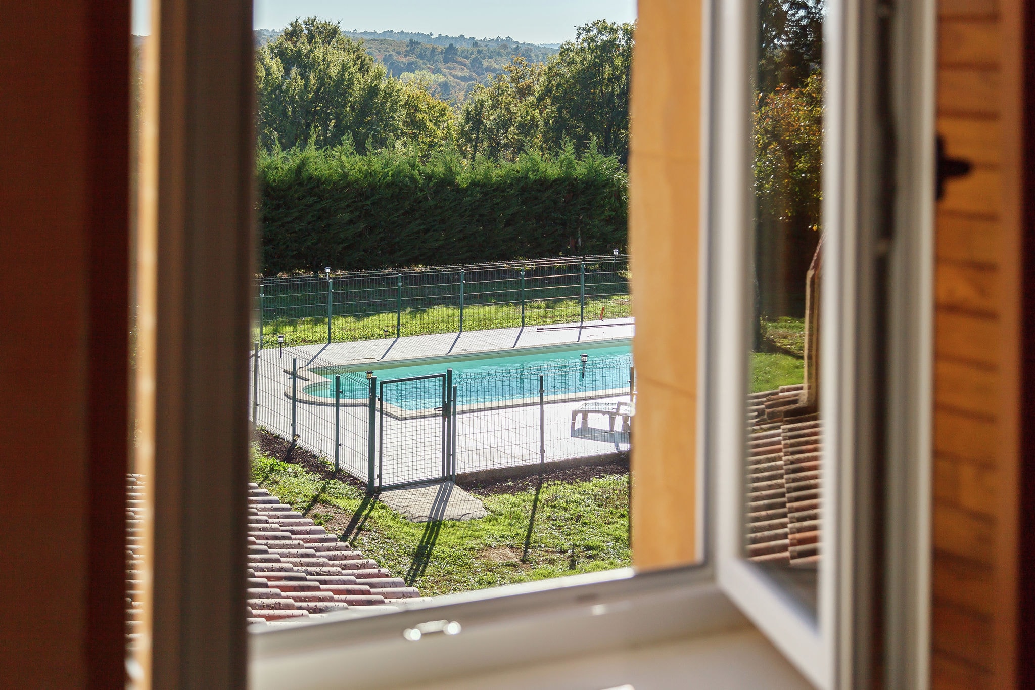 Ferienhaus mit privatem Pool und Panoramablick in der Nähe von Prats-du-Périgord