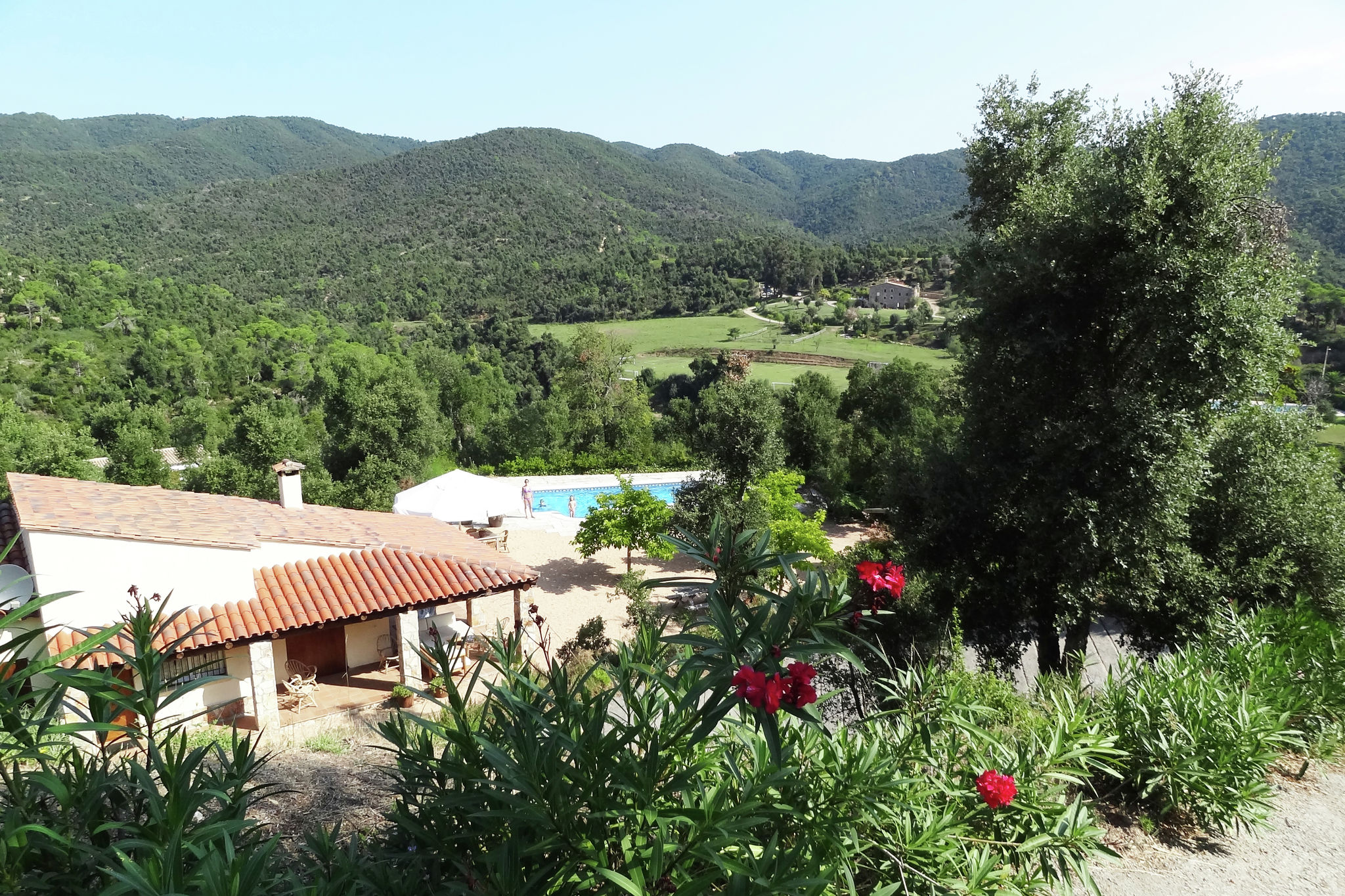 Ruhige Villa in Santa Cristina d'Aro mit Swimmingpool