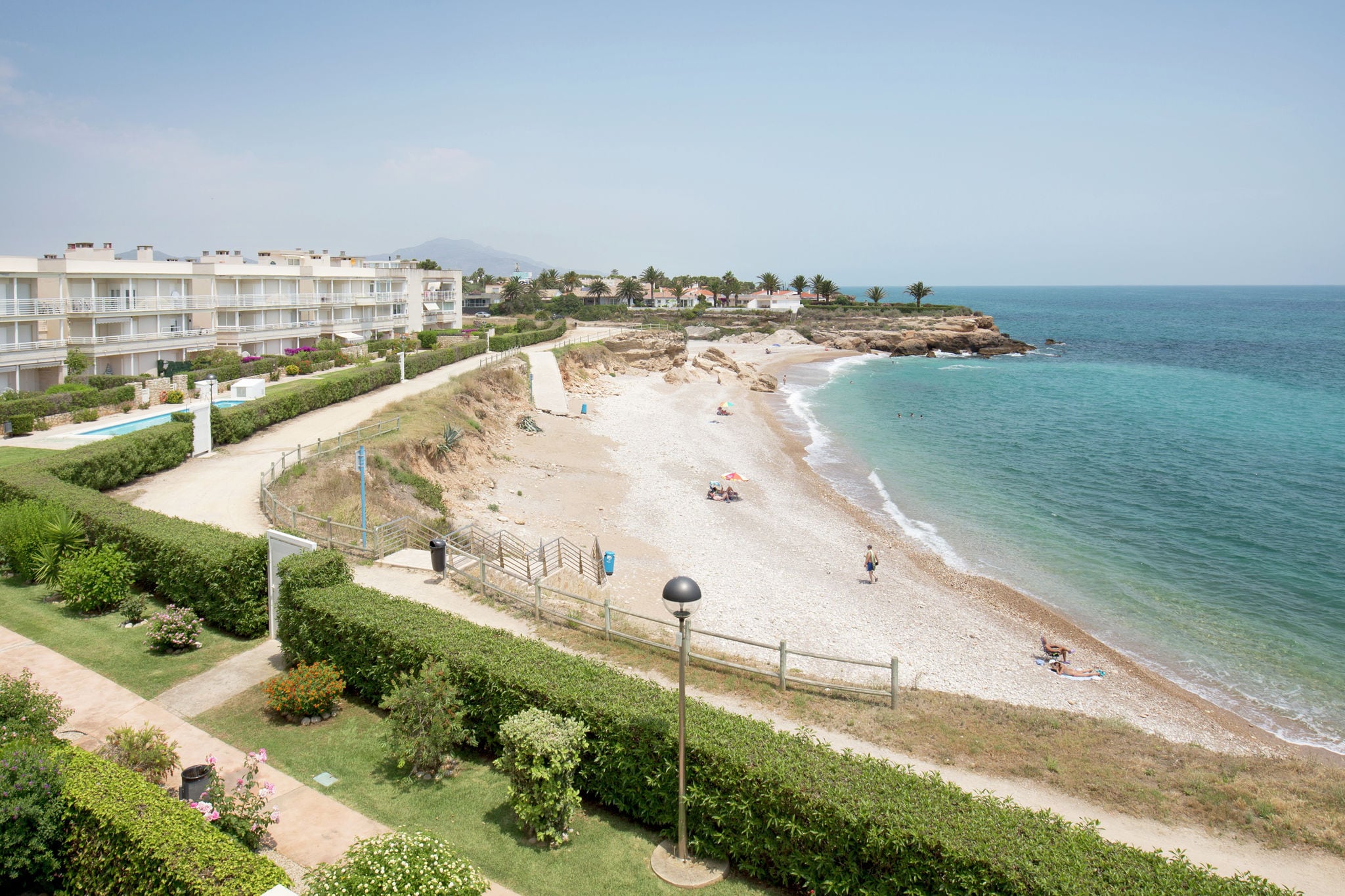 Well-kept apartment with views of the sea, two swimming pools near Vinaròs
