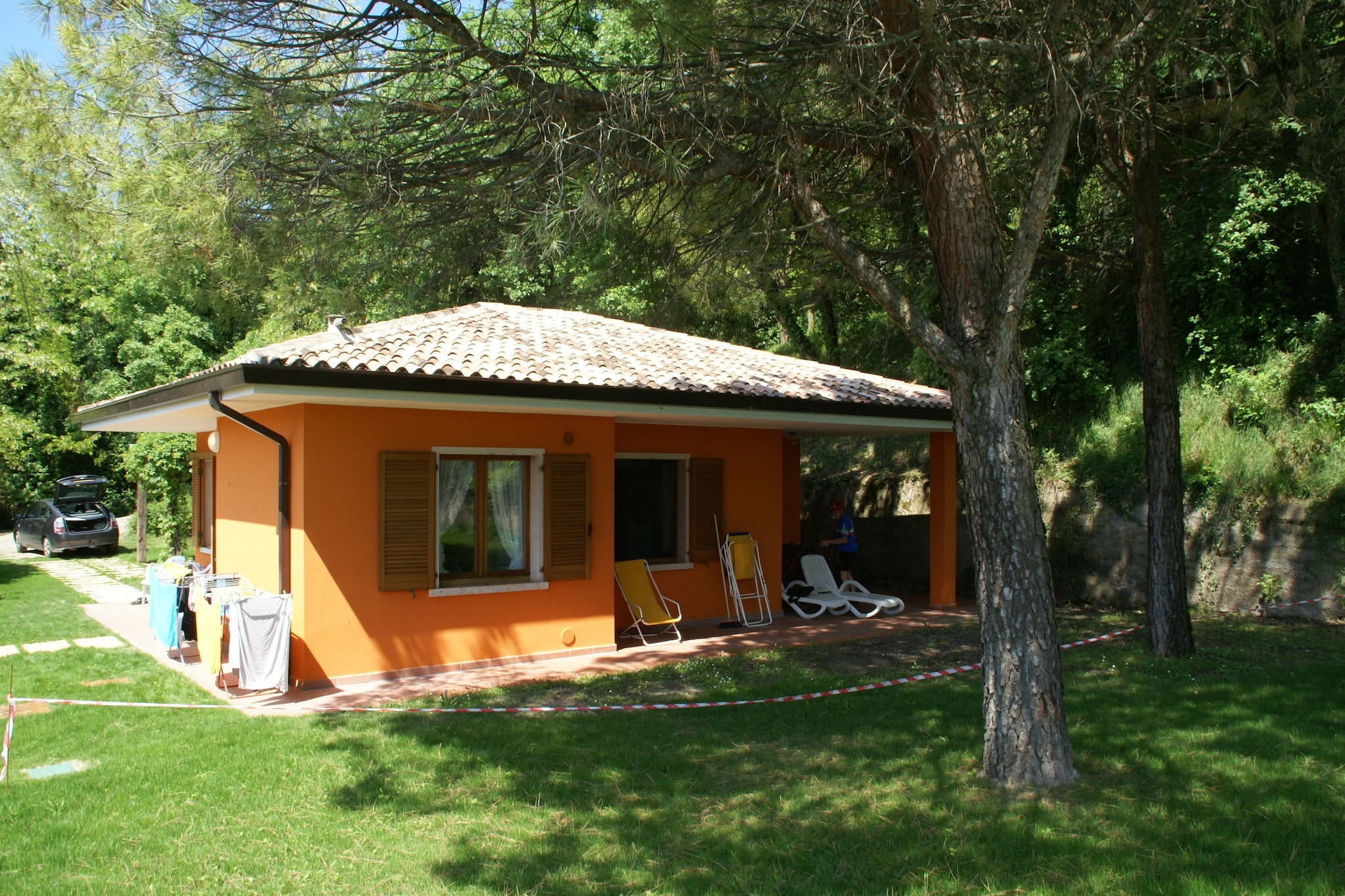 Residence Le Sponde Trilo-Außenbereich Sommer