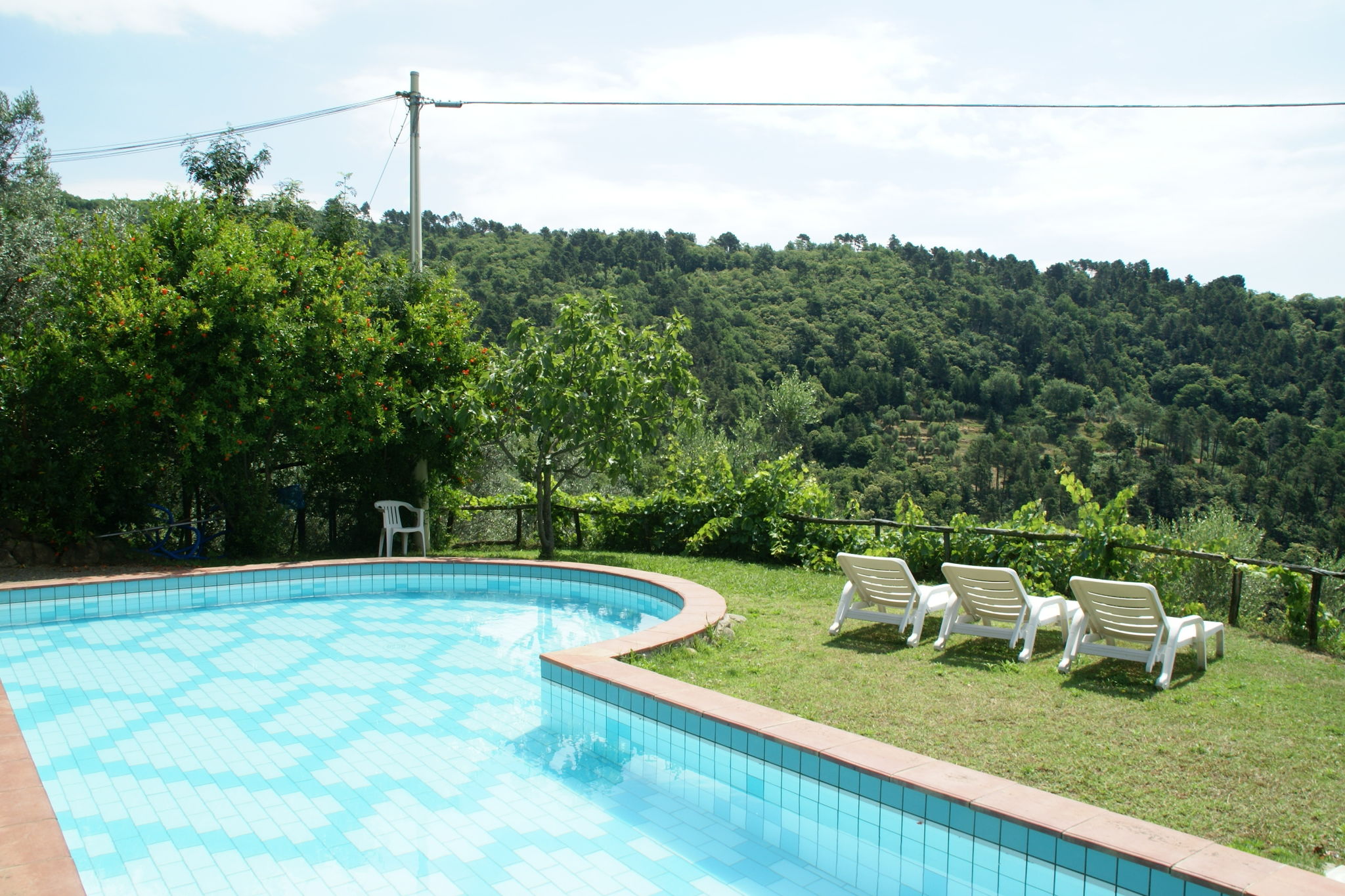 Malerisches Ferienhaus mit Swimmingpool in Lamporecchio