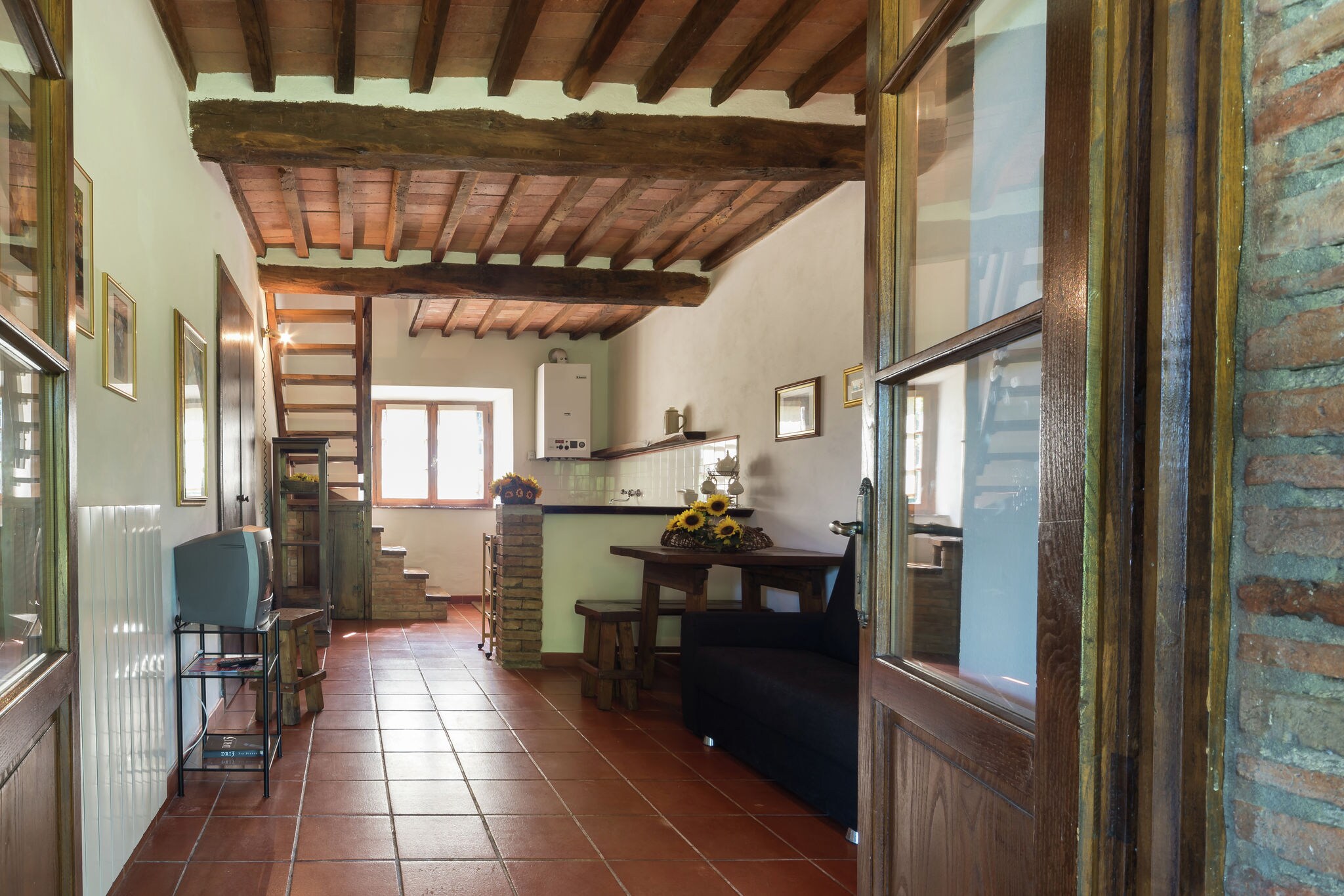 Sfeervol appartement in authentieke woning nabij het mooie Sasso Pisano