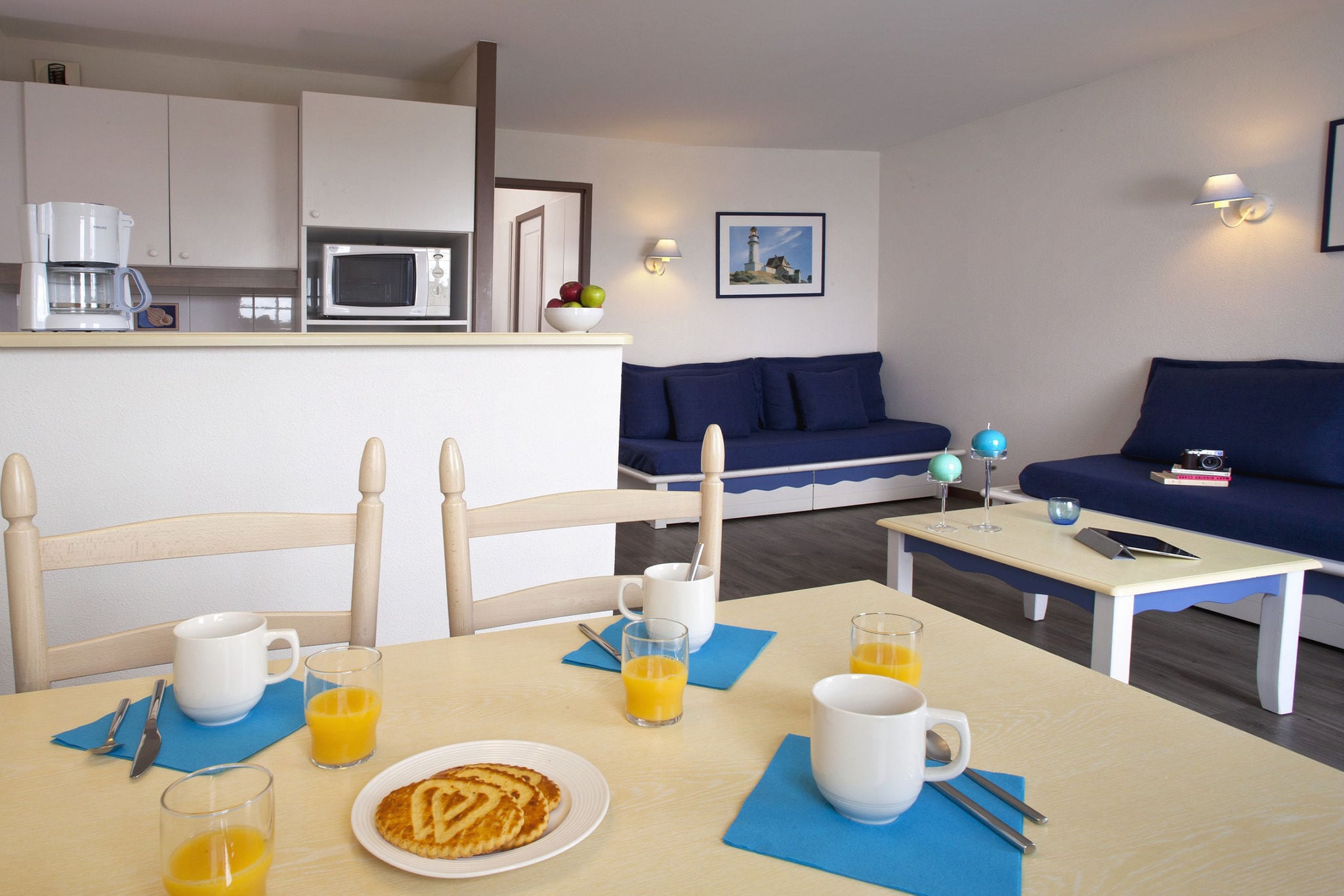 Modern appartement aan het begin van de Golfe de Morbihan
