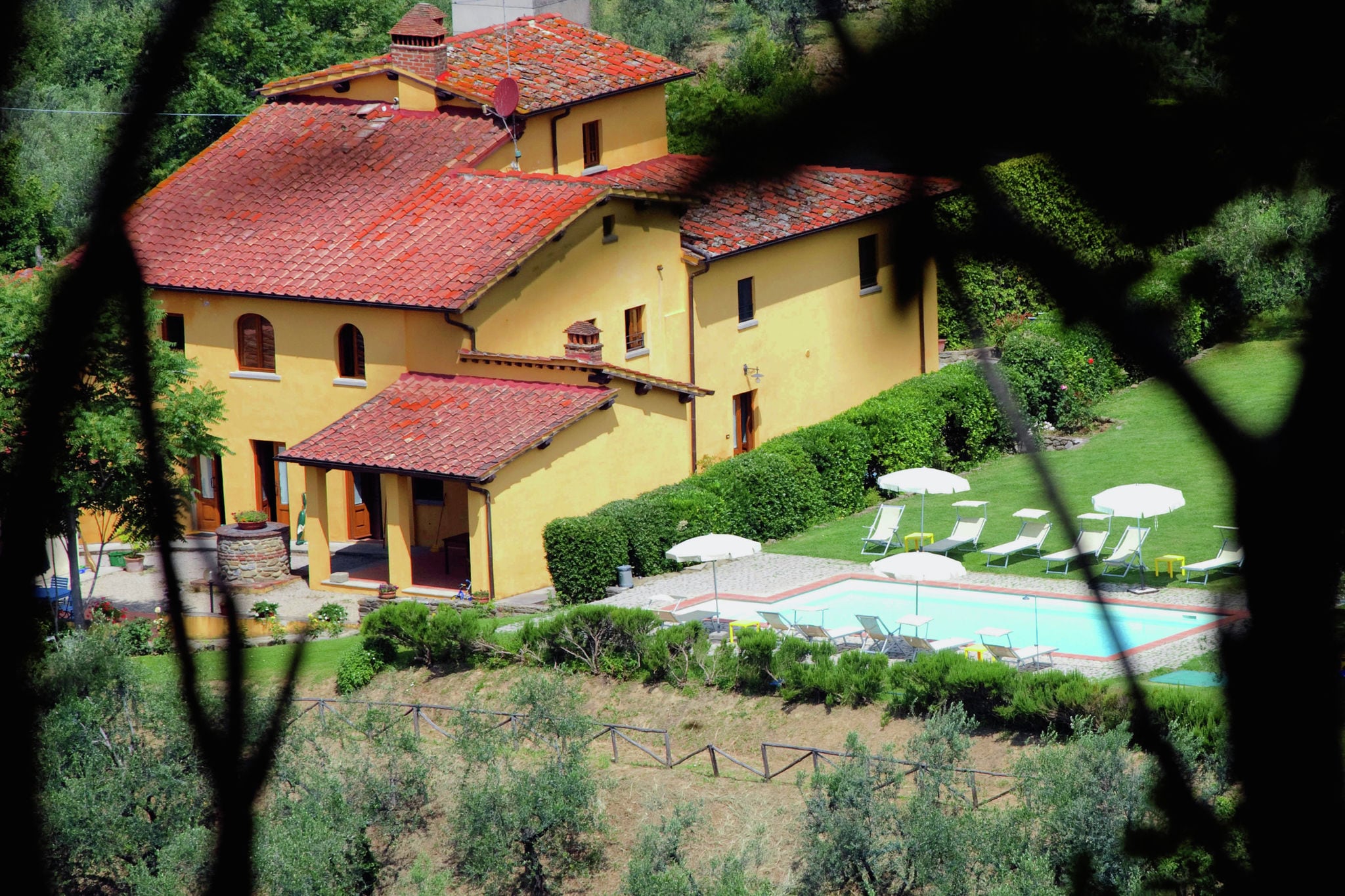 Gem. Ferienwohnung m. Rasen & Pool in Castelfranco di Sopra