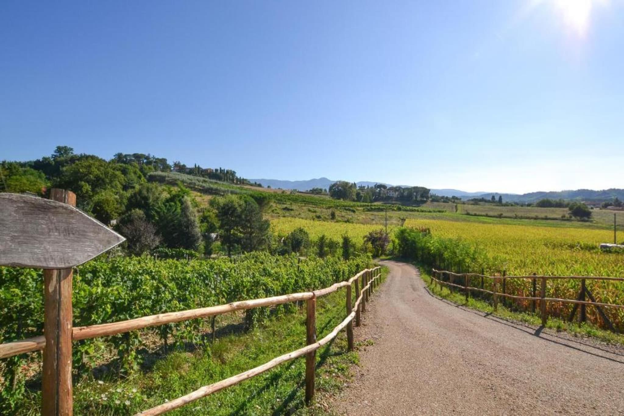 Podere Pulicciano Orciaia-Areas summer 5km