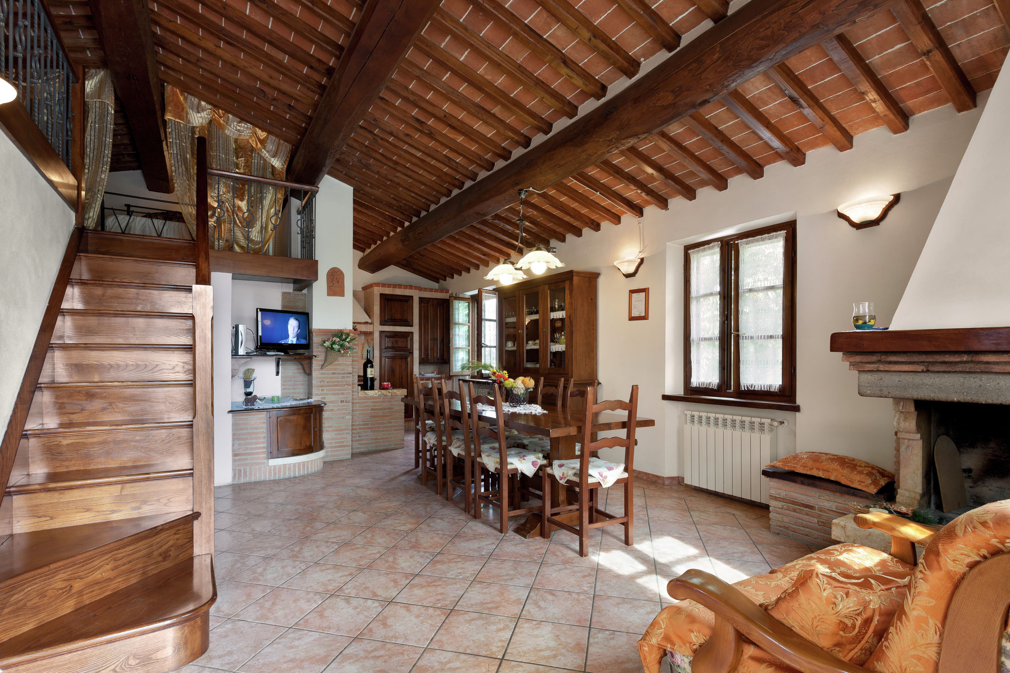 Charmant appartement op een groot landgoed in Toscane
