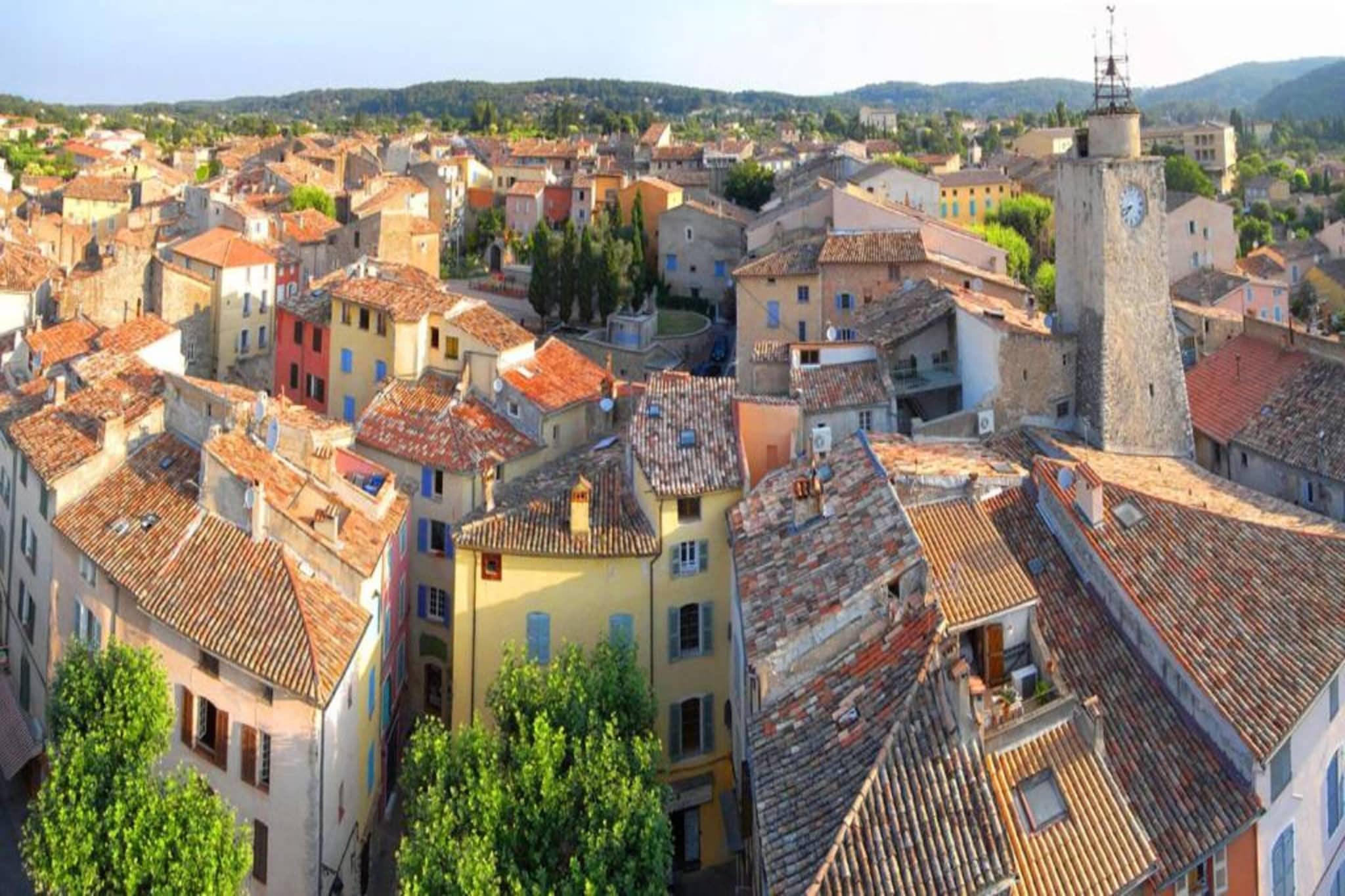 Villa Hyeres-Gebieden zomer 20km