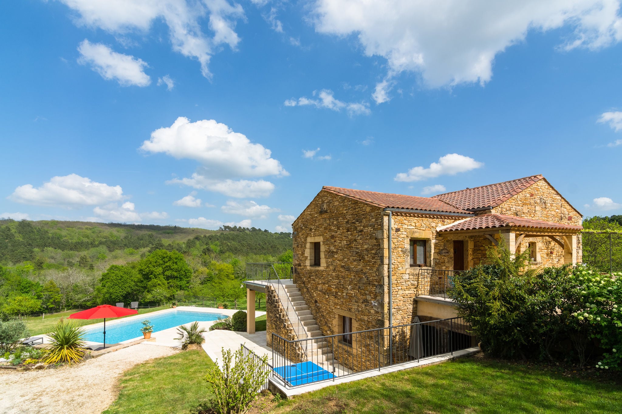 Serene Holiday Home in Mazeyrolles with Swimming Pool